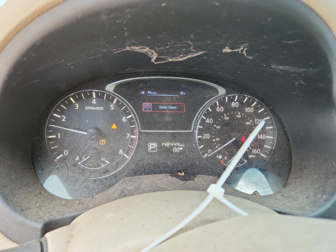 2013 Nissan Altima 2.5 Tan vin: 1N4AL3AP5DN550527 Damage: Warning - Tire Pressure, On, Unacceptable