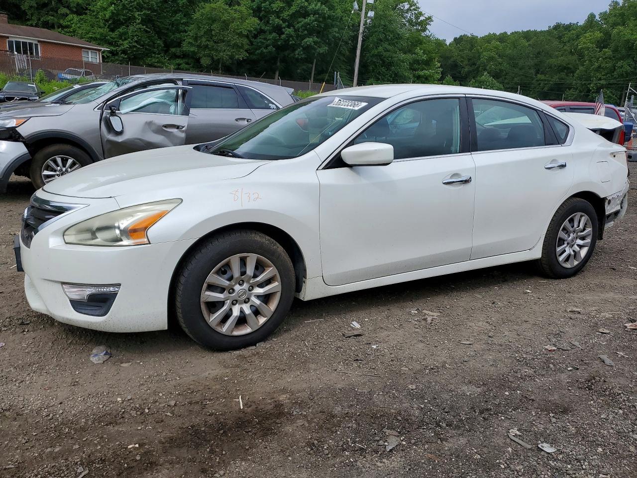 2013 Nissan Altima 2.5 White vin: 1N4AL3AP5DN550558