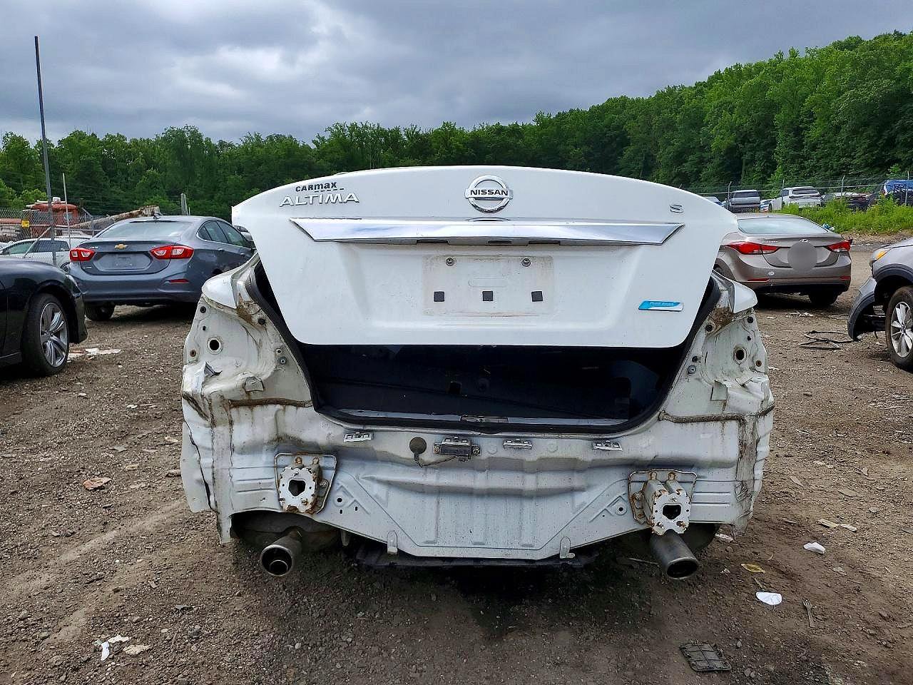 2013 Nissan Altima 2.5 White vin: 1N4AL3AP5DN550558