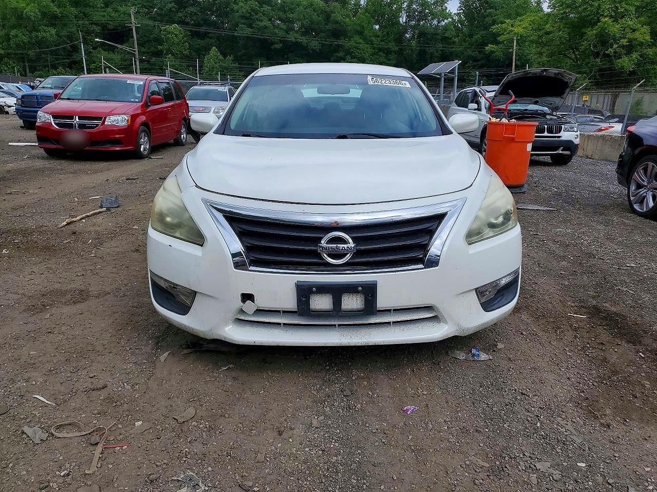 2013 Nissan Altima 2.5 White vin: 1N4AL3AP5DN550558