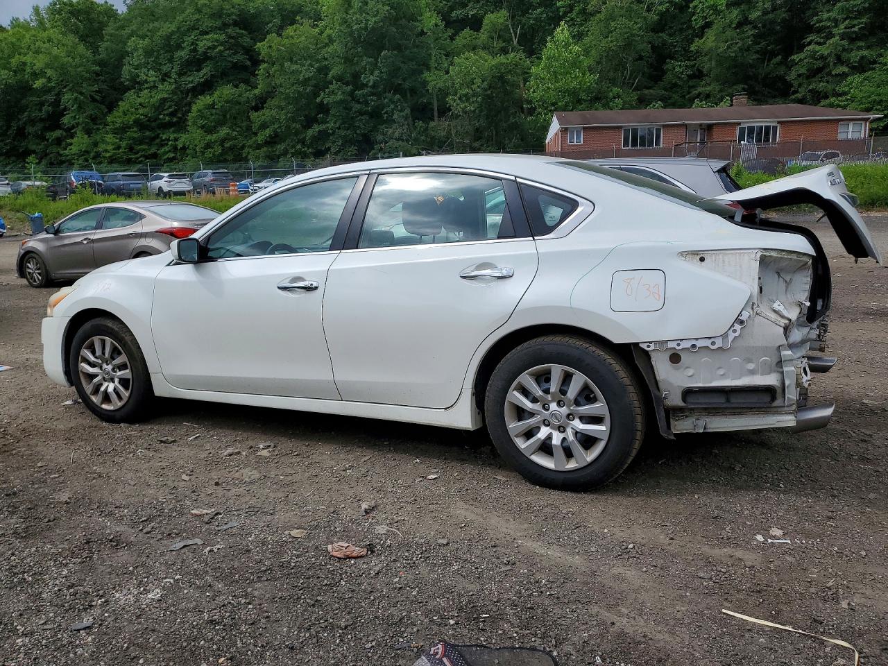 2013 Nissan Altima 2.5 White vin: 1N4AL3AP5DN550558