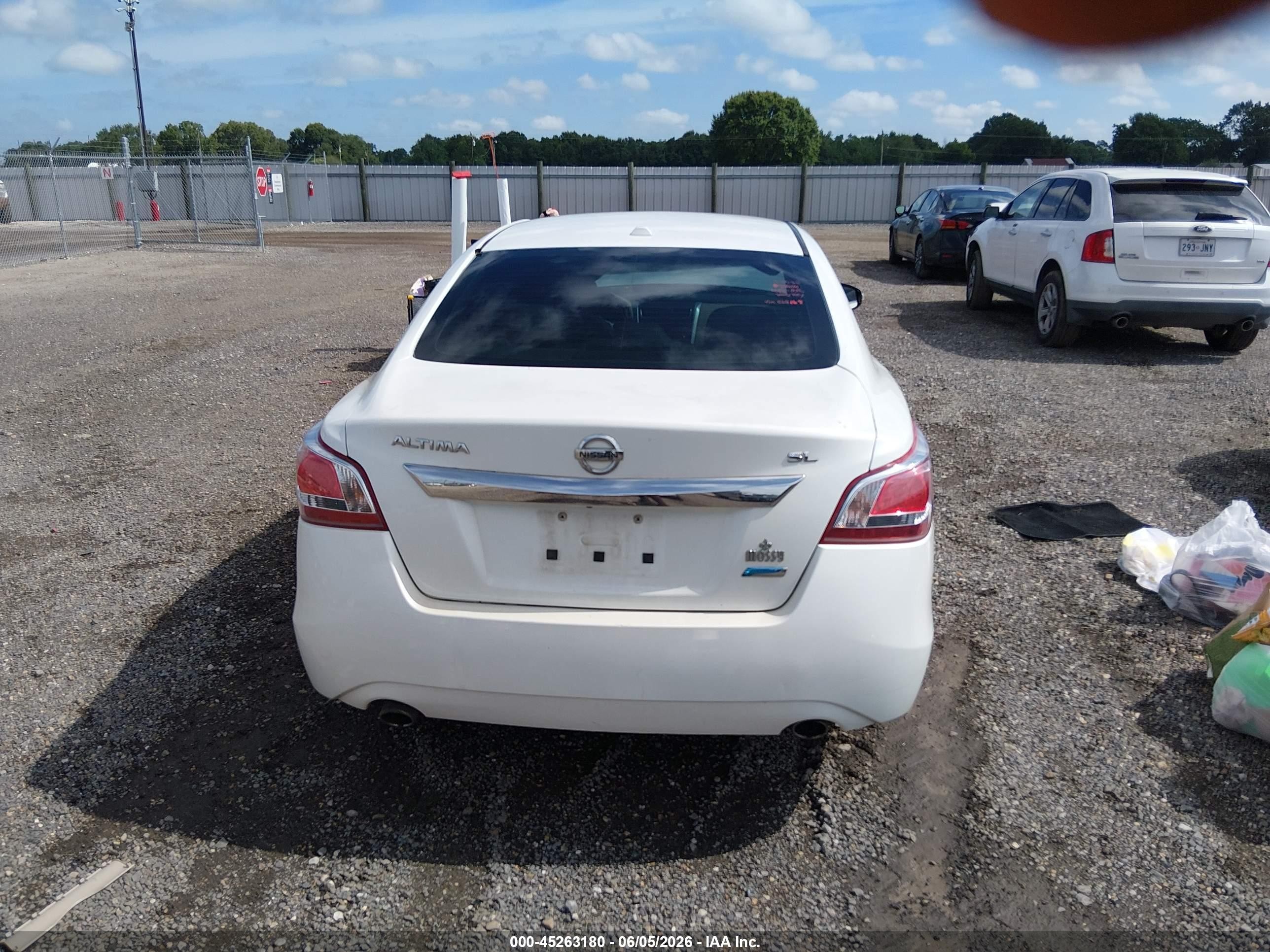 2013 Nissan Altima 2.5 Sl Белый vin: 1N4AL3AP5DN568168