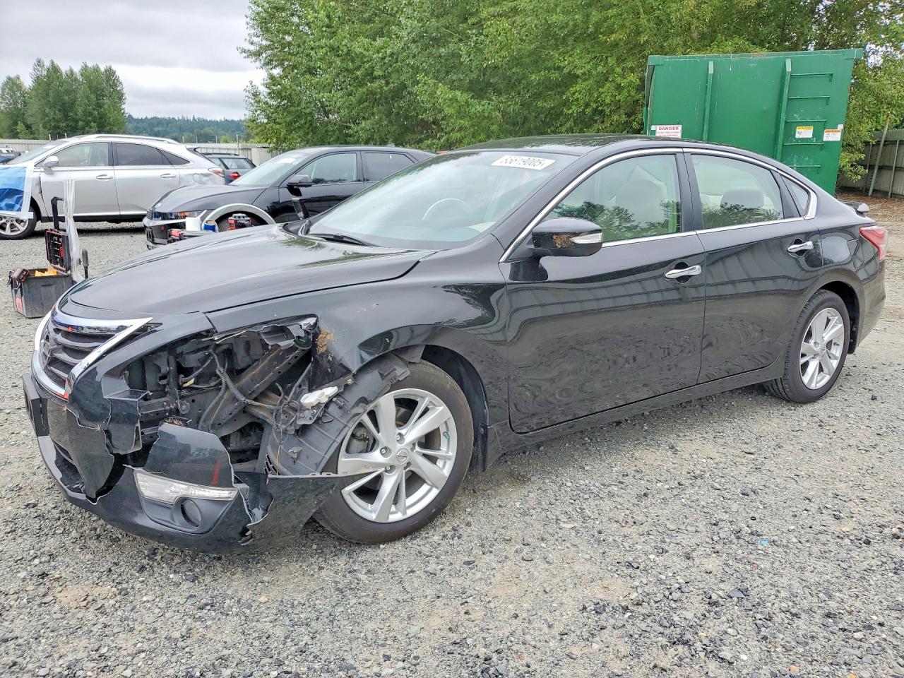 2013 Nissan Altima 2.5 Black vin: 1N4AL3AP5DN574519