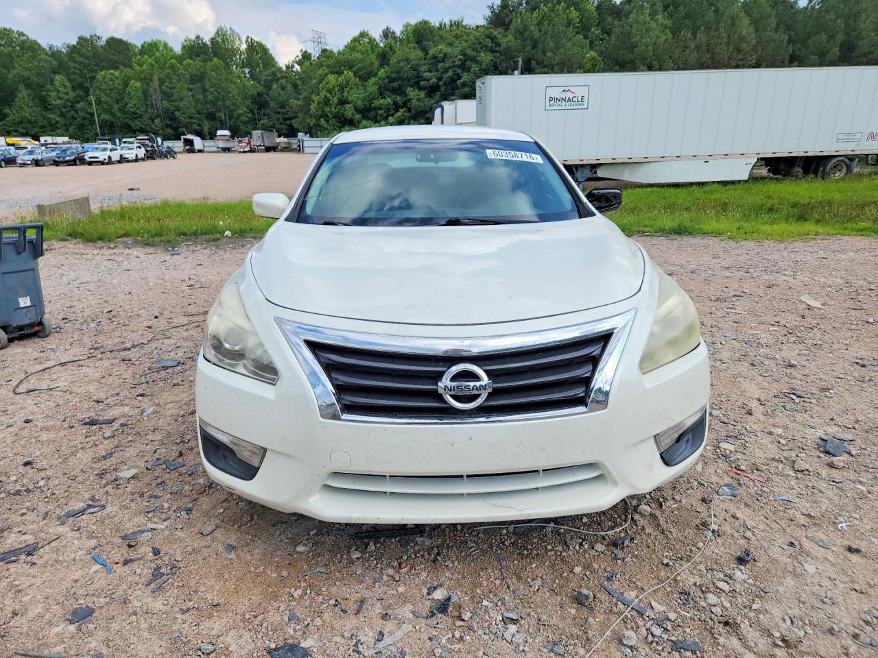 2013 Nissan Altima 2.5 White vin: 1N4AL3AP5DN575198
