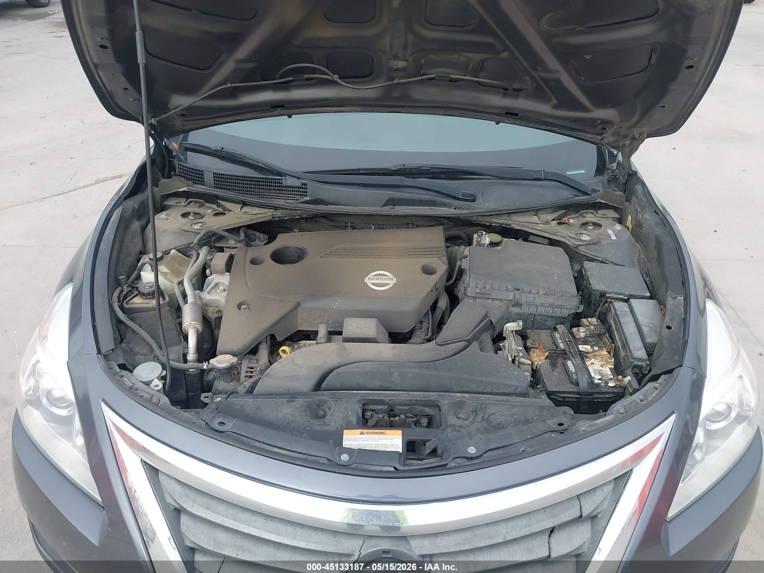 2013 Nissan Altima 2.5 S Gray vin: 1N4AL3AP5DN582698