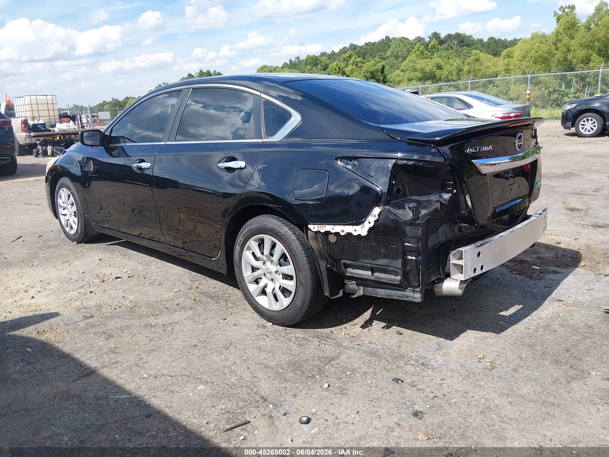 2013 Nissan Altima 2.5 S Black vin: 1N4AL3AP5DN584564