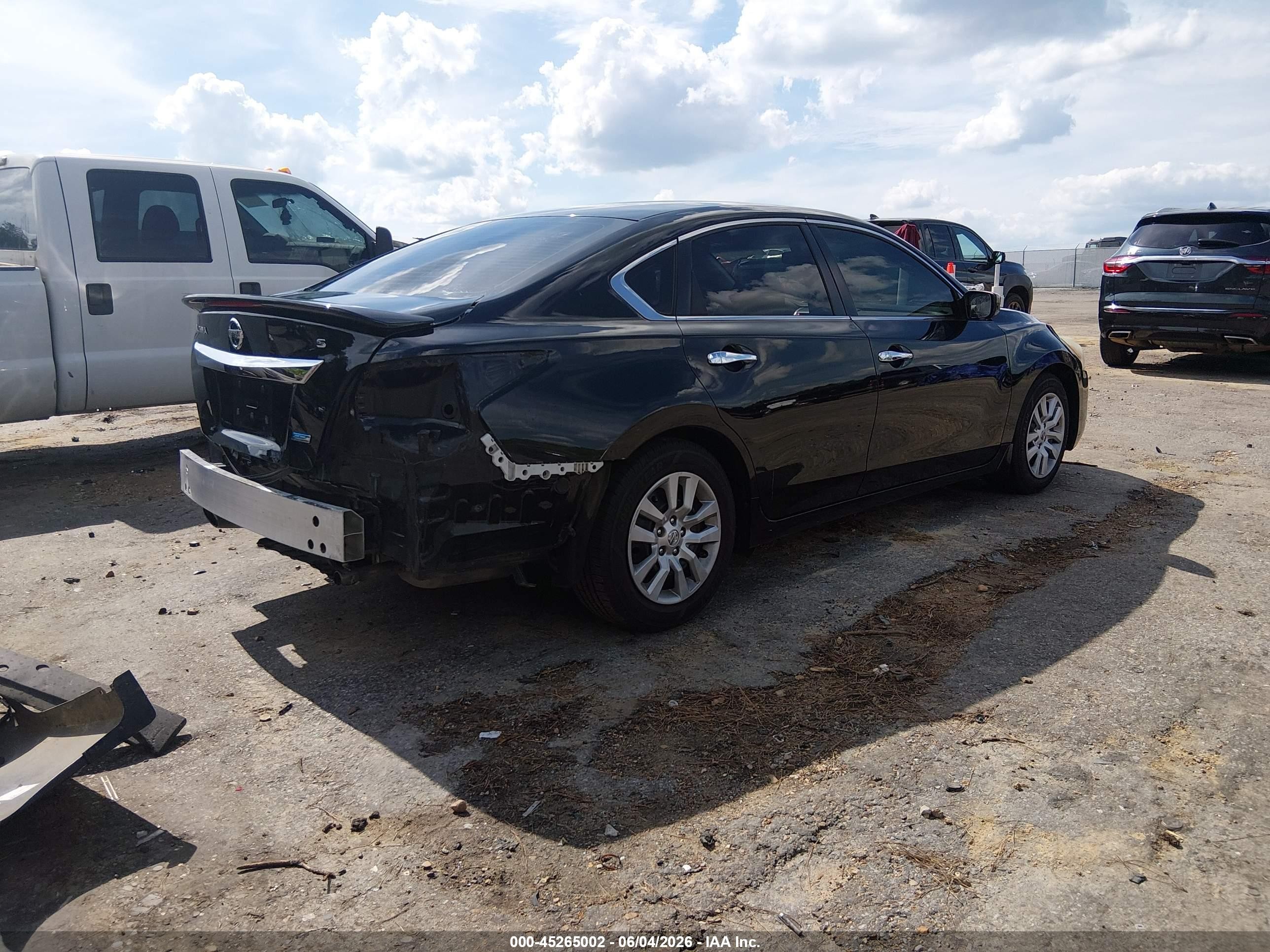 2013 Nissan Altima 2.5 S Black vin: 1N4AL3AP5DN584564