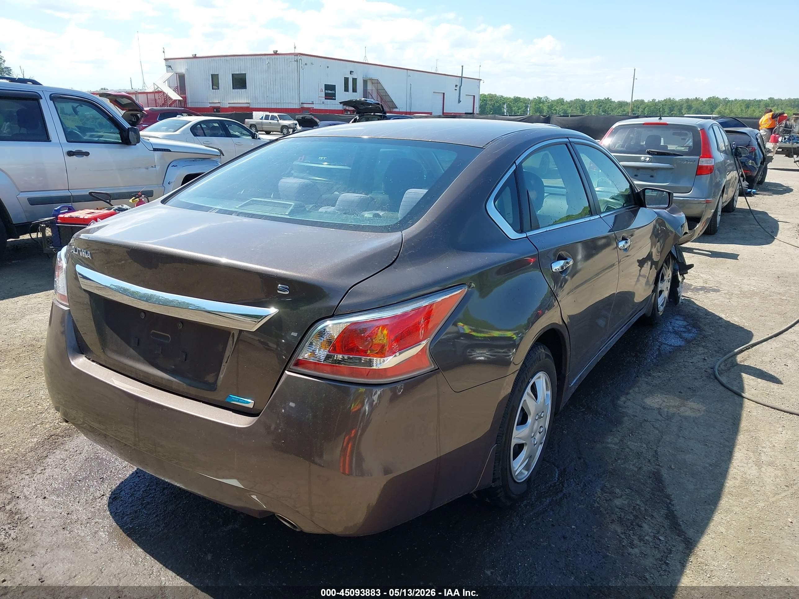 2014 Nissan Altima 2.5 S Brown vin: 1N4AL3AP5EC103466