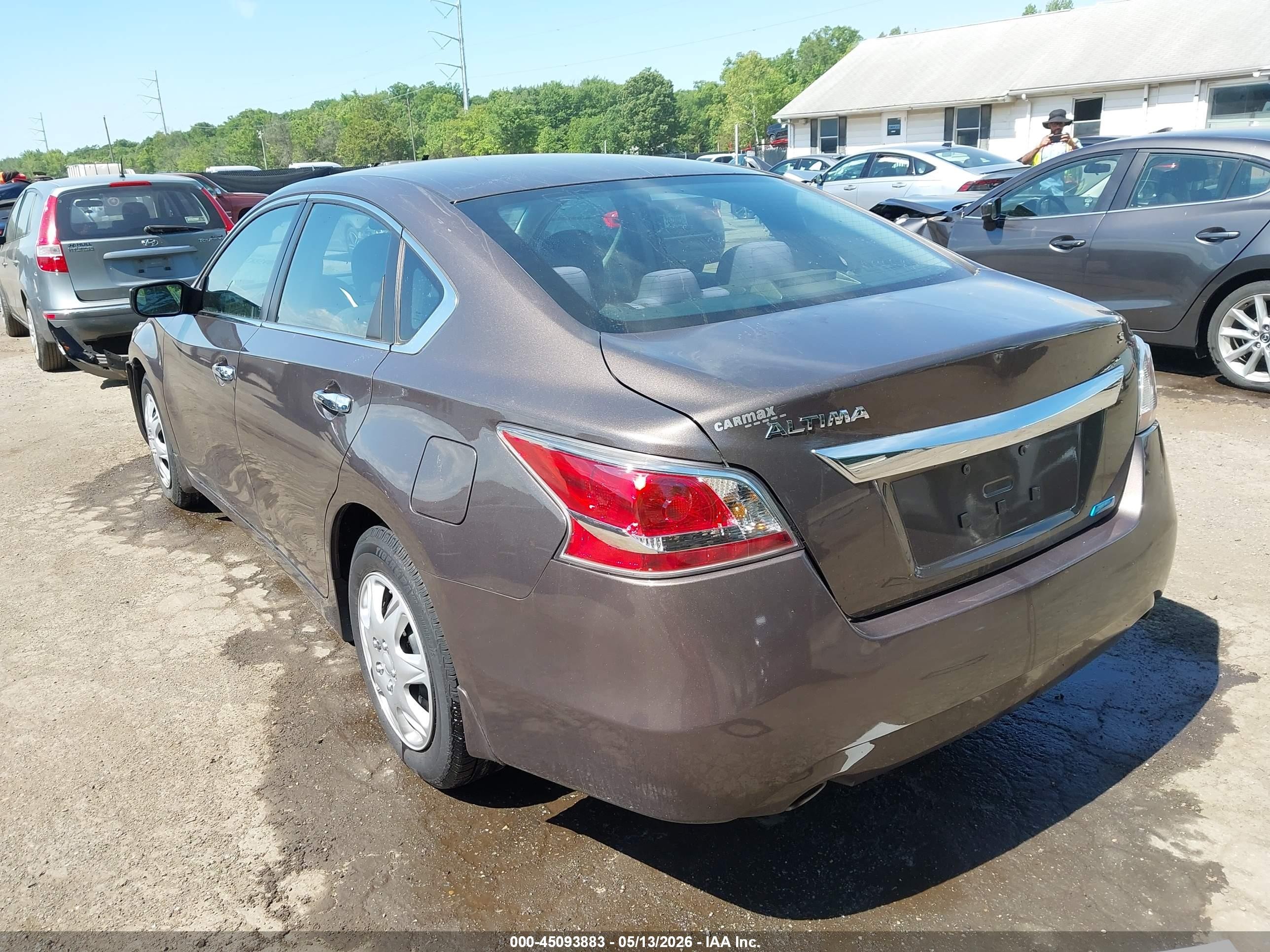 2014 Nissan Altima 2.5 S Brown vin: 1N4AL3AP5EC103466