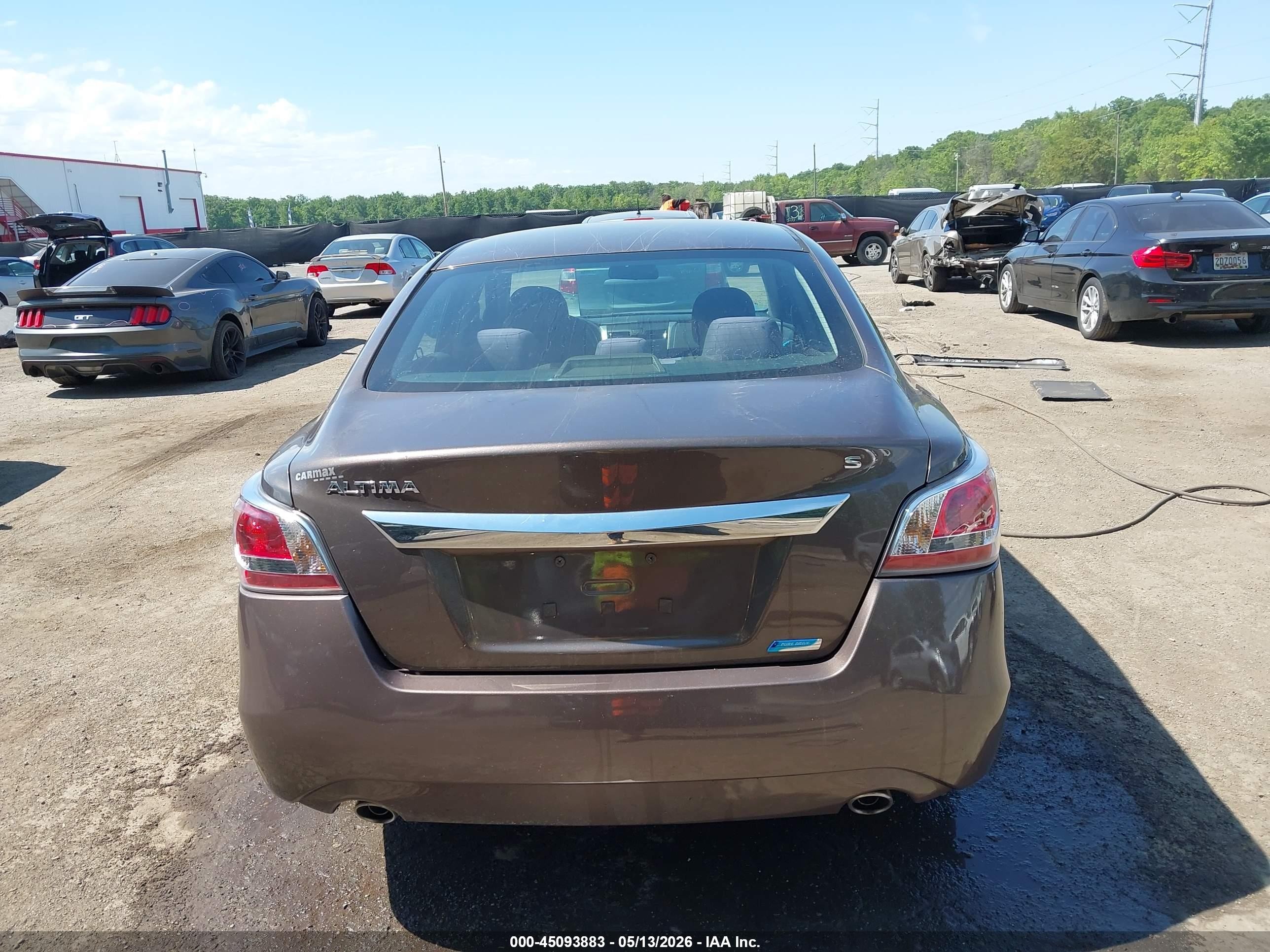2014 Nissan Altima 2.5 S Brown vin: 1N4AL3AP5EC103466
