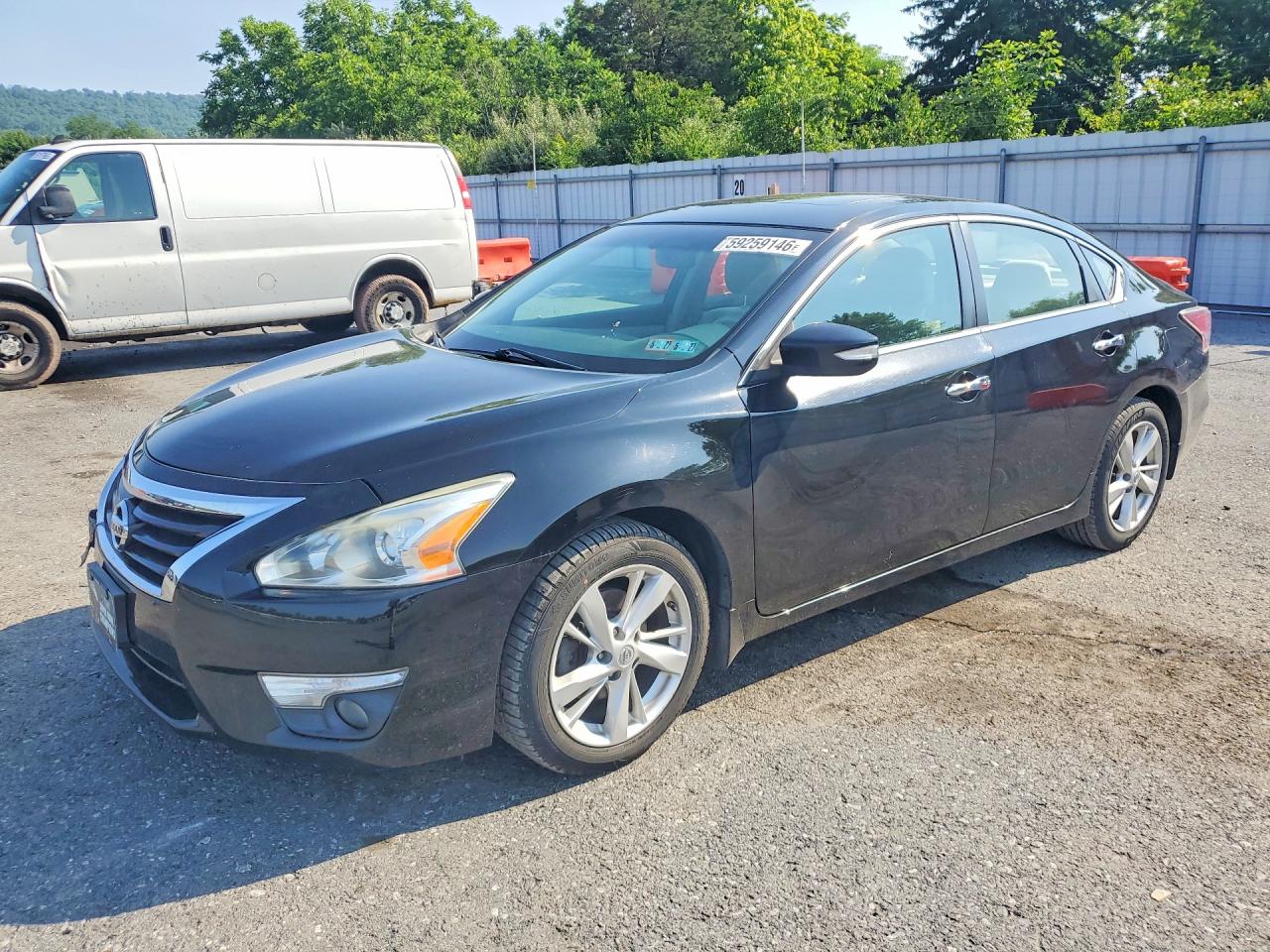 2014 Nissan Altima Черный vin: 1N4AL3AP5EC105959