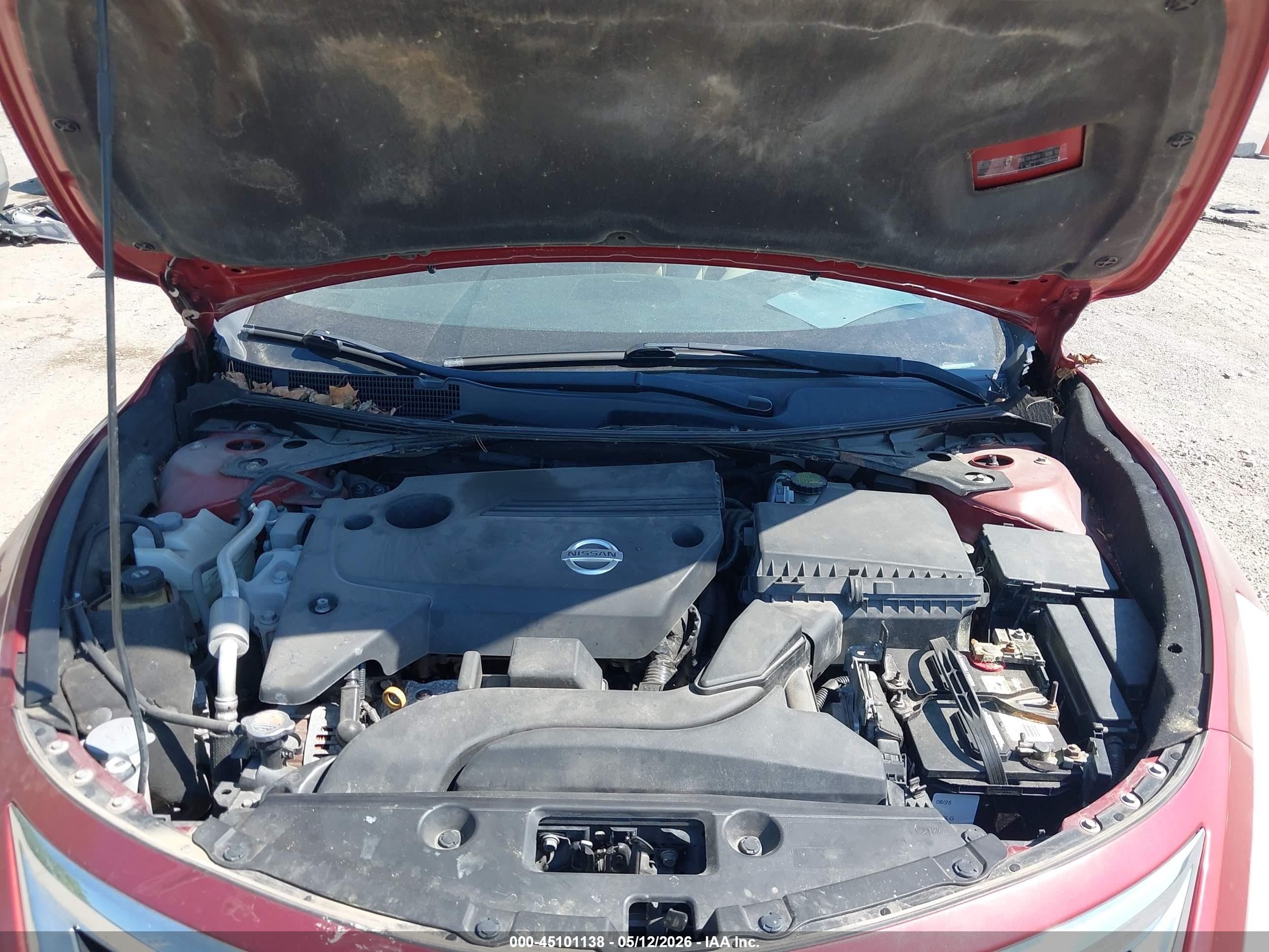 2014 Nissan Altima 2.5 Sl Red vin: 1N4AL3AP5EC106822