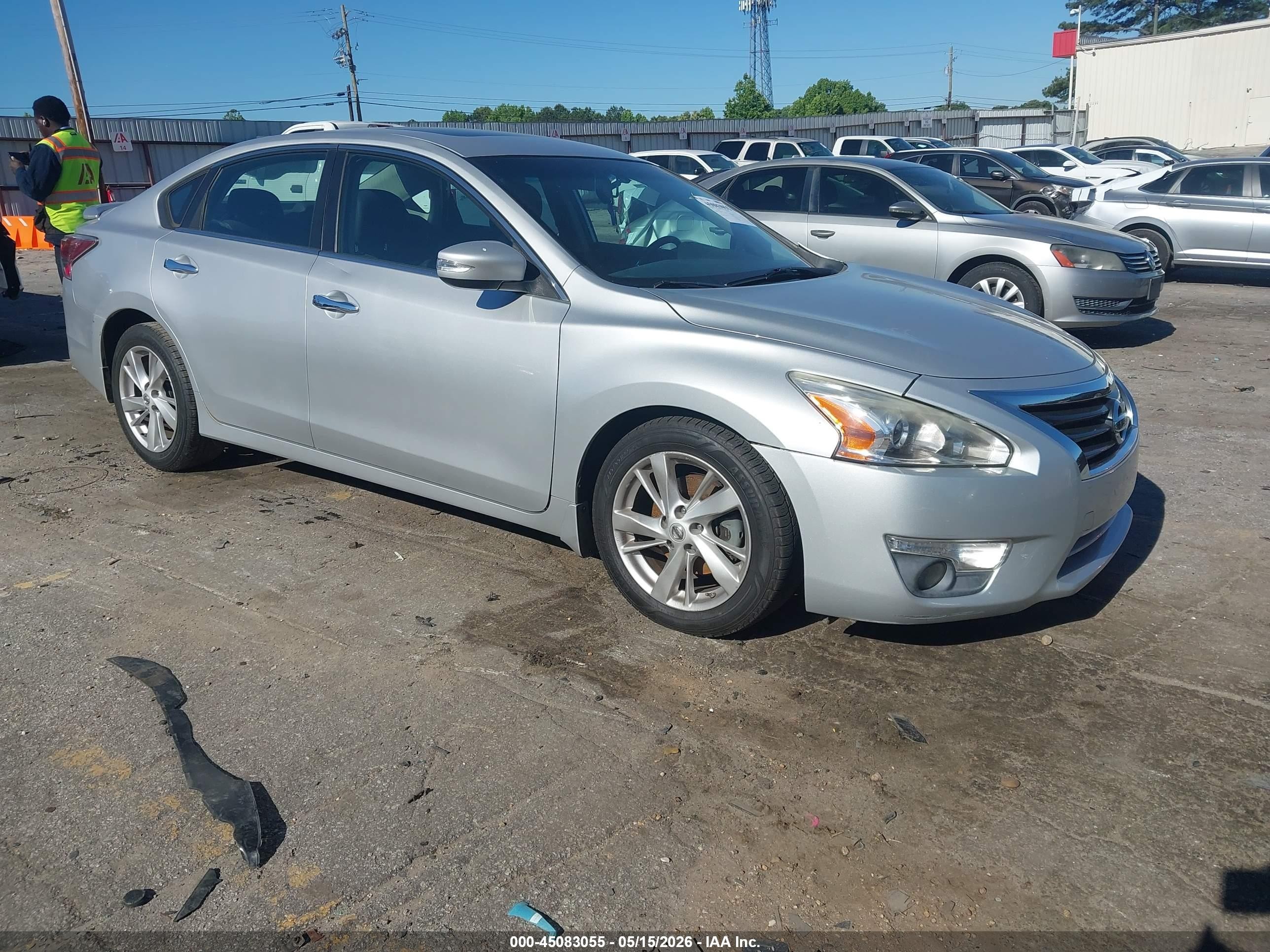 2014 Nissan Altima 2.5 Sl Silver vin: 1N4AL3AP5EC113222