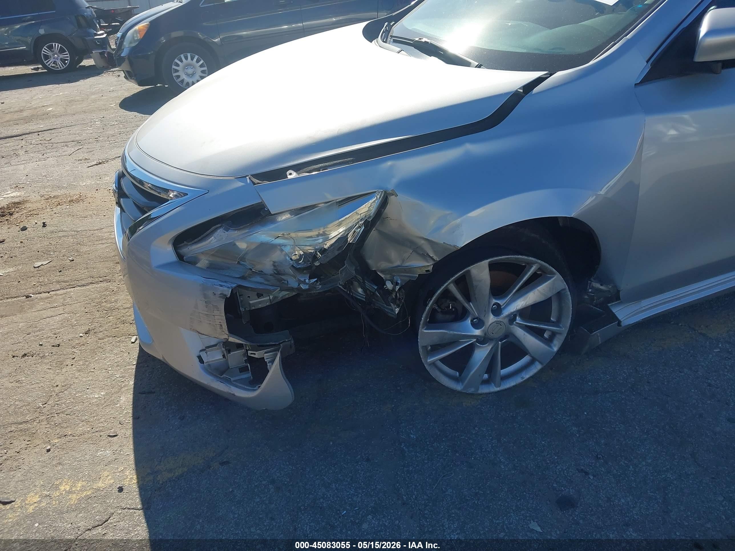 2014 Nissan Altima 2.5 Sl Серебряный vin: 1N4AL3AP5EC113222