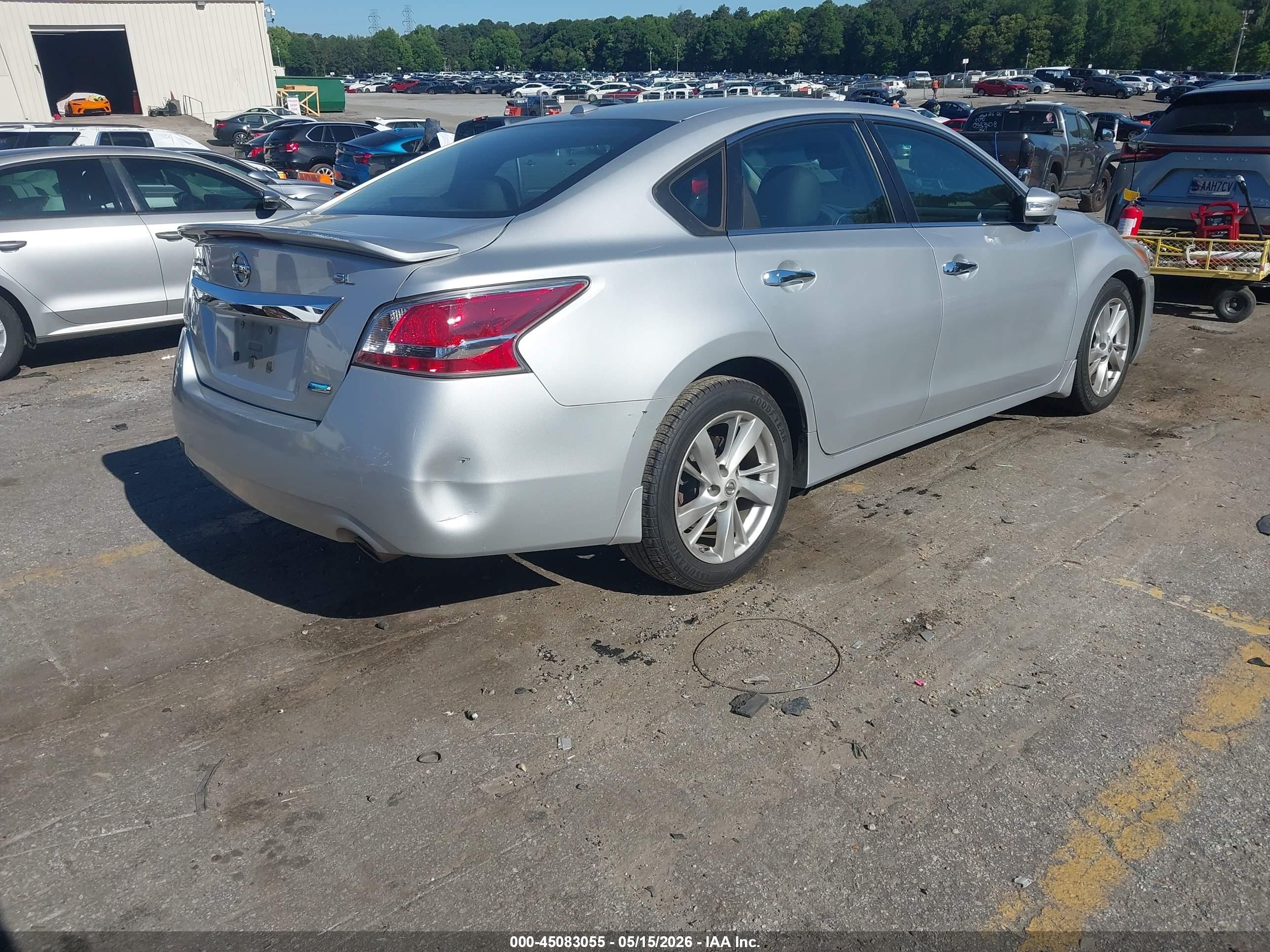 2014 Nissan Altima 2.5 Sl Серебряный vin: 1N4AL3AP5EC113222