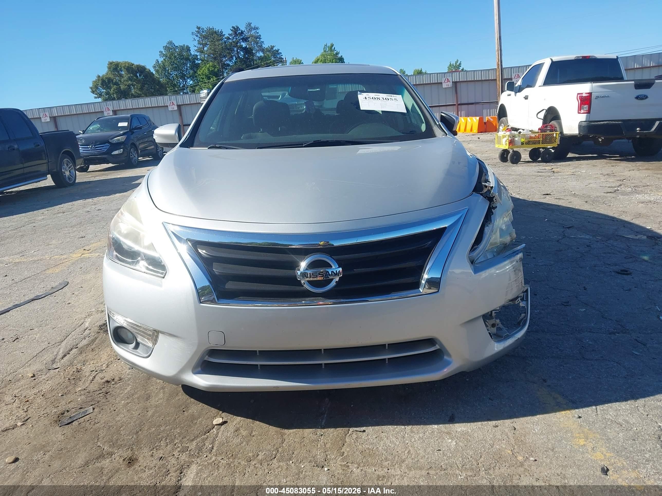 2014 Nissan Altima 2.5 Sl Серебряный vin: 1N4AL3AP5EC113222