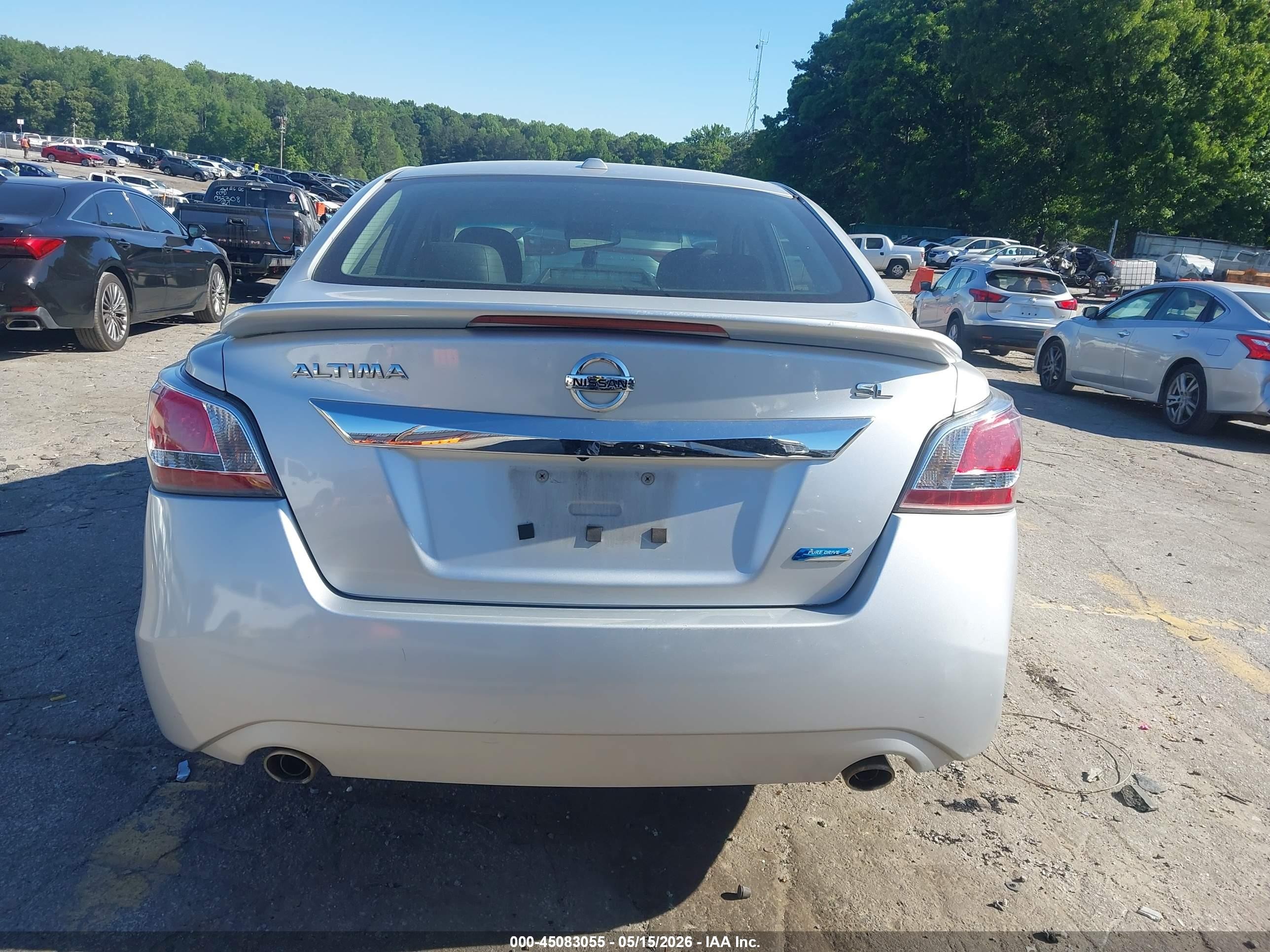 2014 Nissan Altima 2.5 Sl Серебряный vin: 1N4AL3AP5EC113222