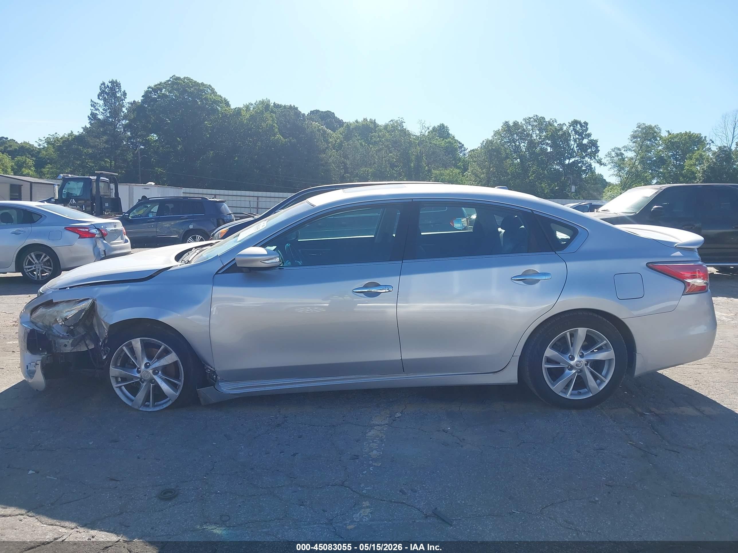 2014 Nissan Altima 2.5 Sl Серебряный vin: 1N4AL3AP5EC113222