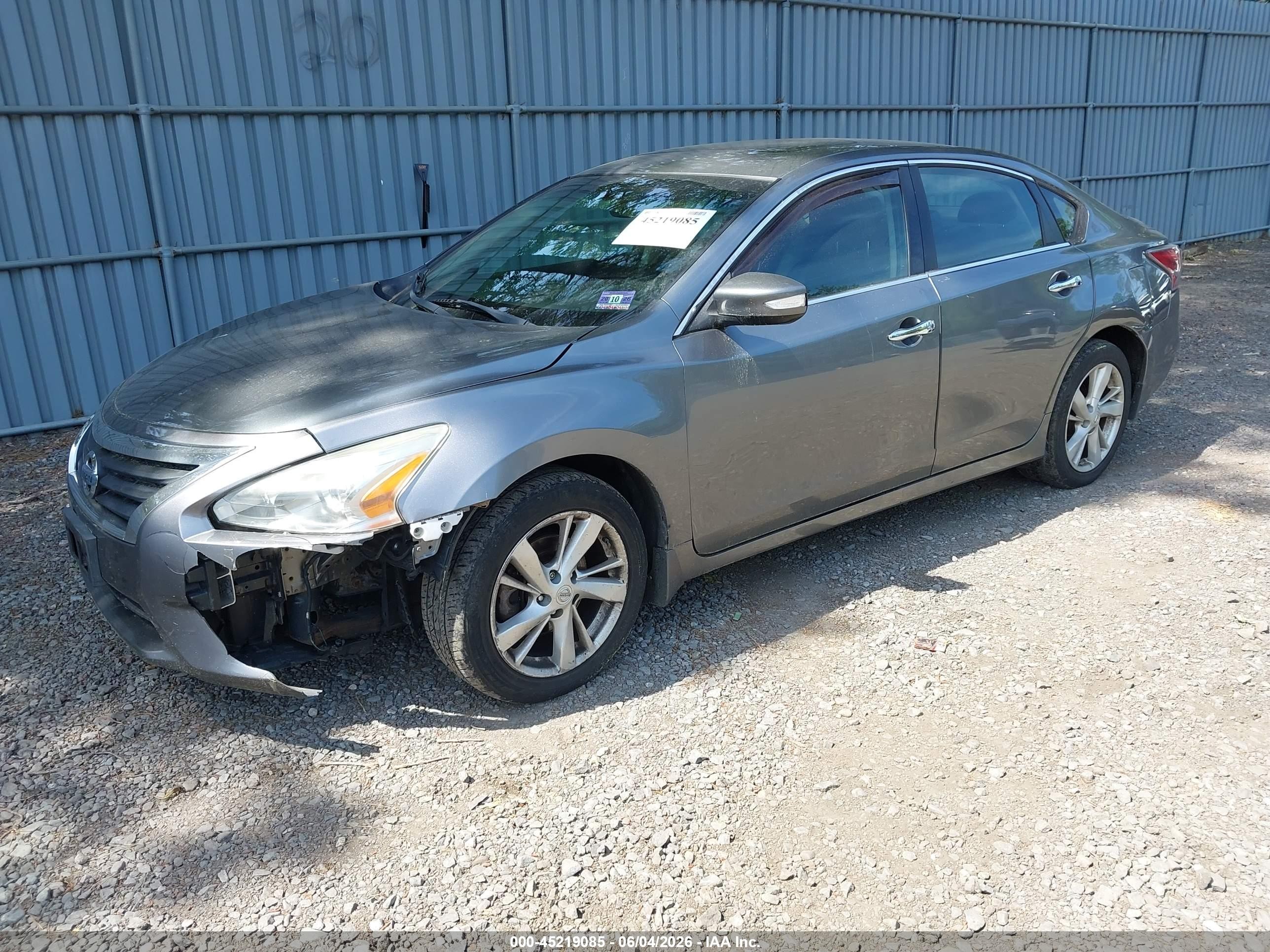 2014 Nissan Altima 2.5 Sl Gray vin: 1N4AL3AP5EC121305