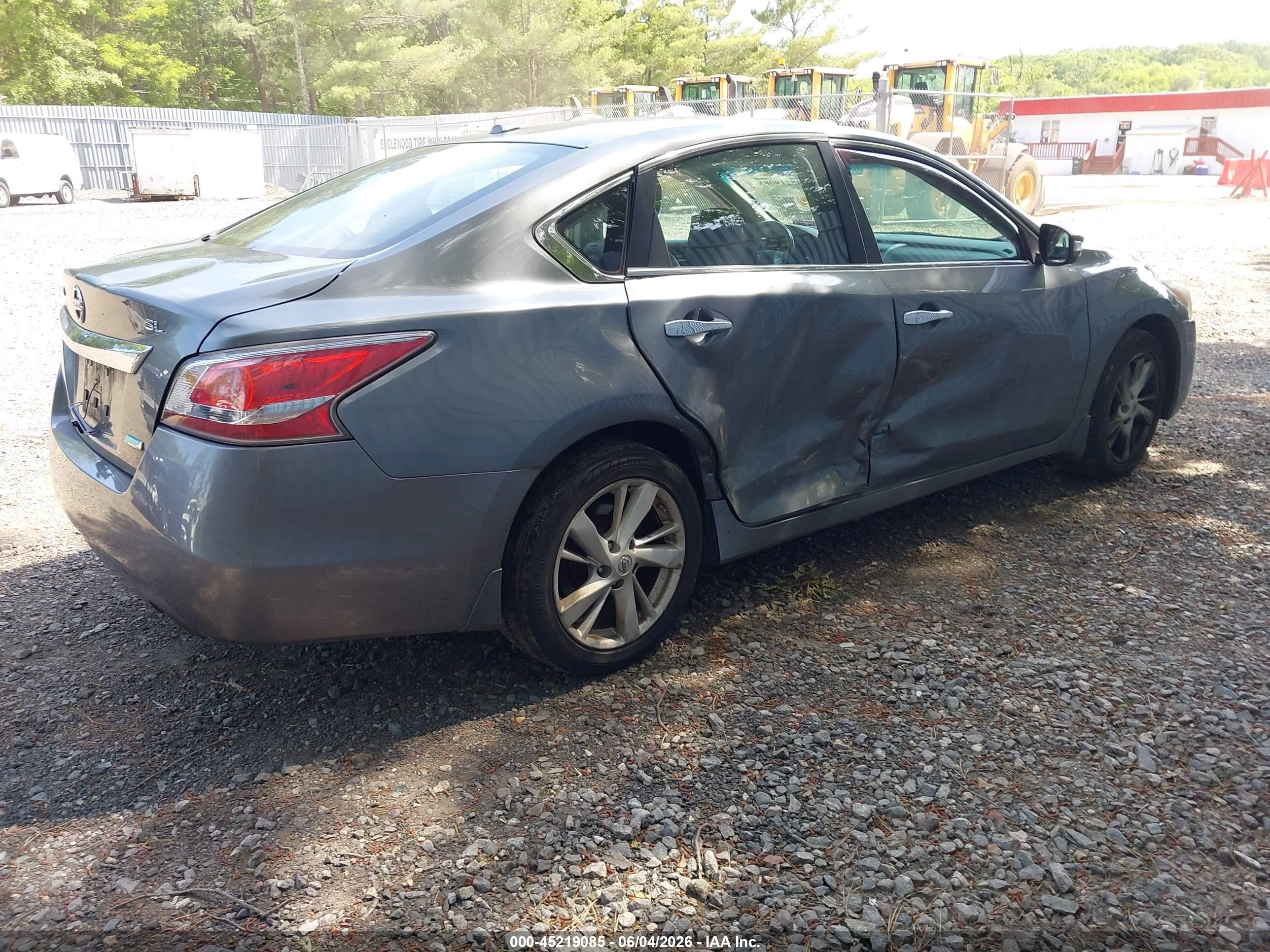 2014 Nissan Altima 2.5 Sl Gray vin: 1N4AL3AP5EC121305