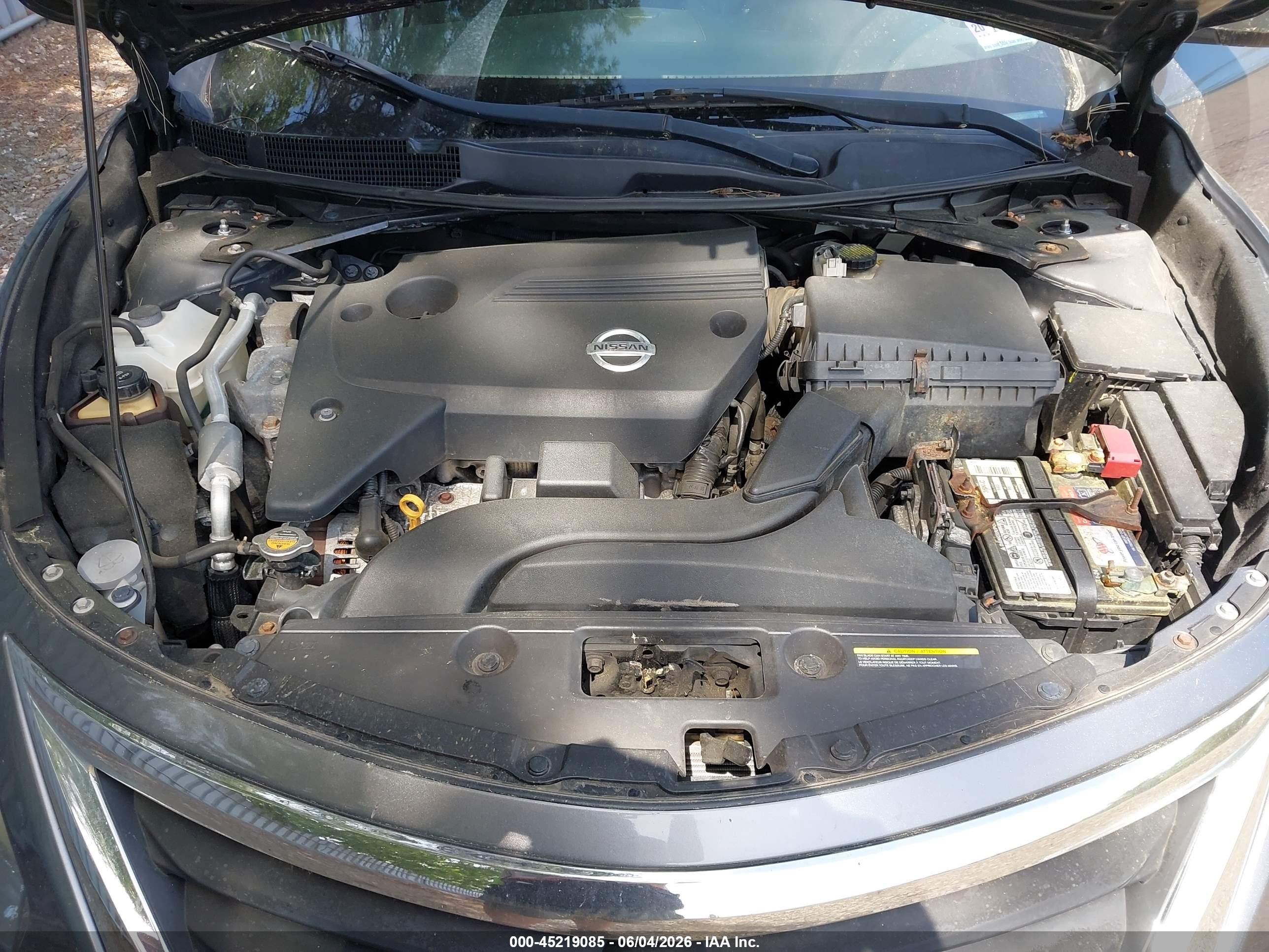 2014 Nissan Altima 2.5 Sl Gray vin: 1N4AL3AP5EC121305