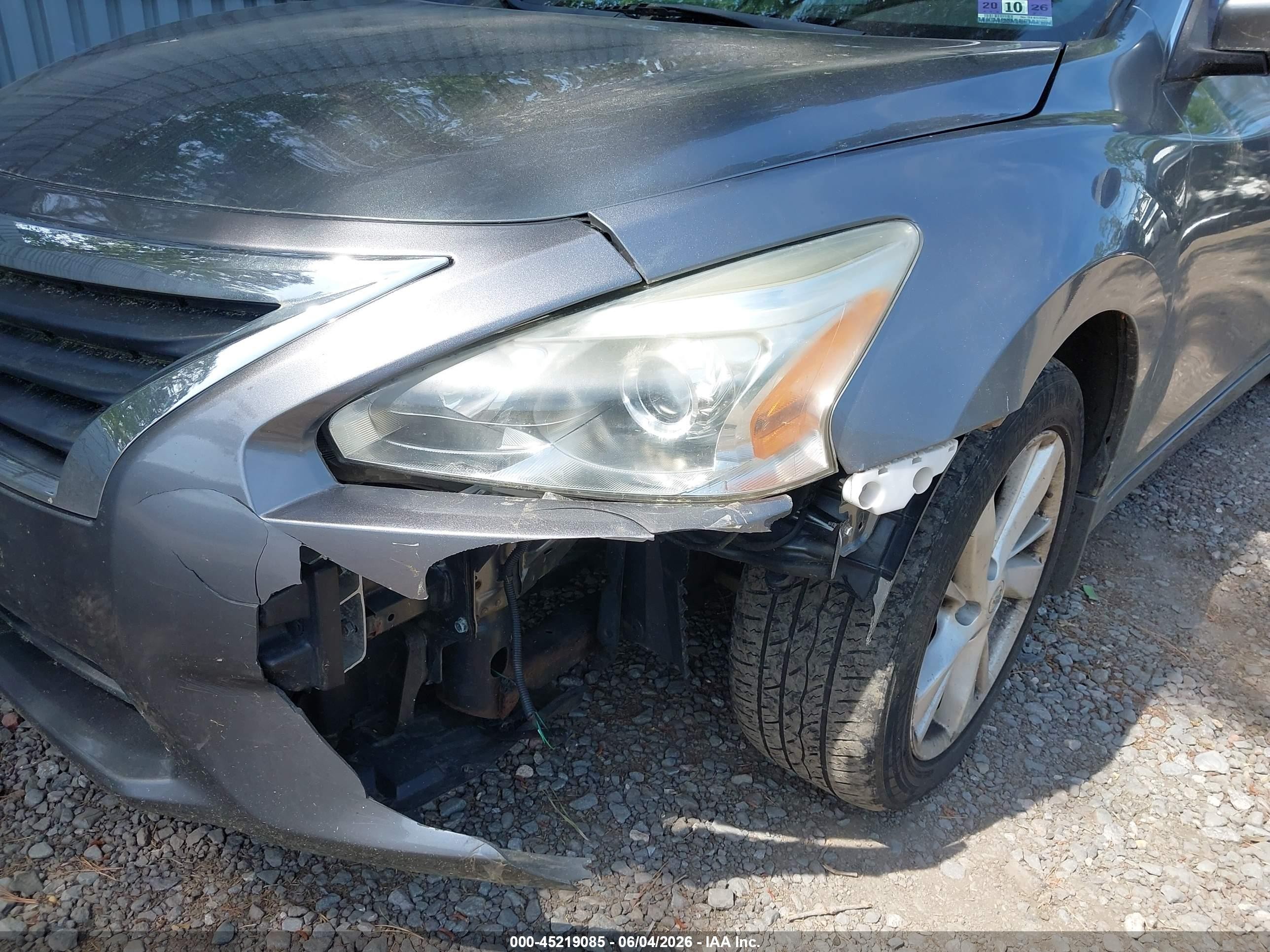 2014 Nissan Altima 2.5 Sl Gray vin: 1N4AL3AP5EC121305