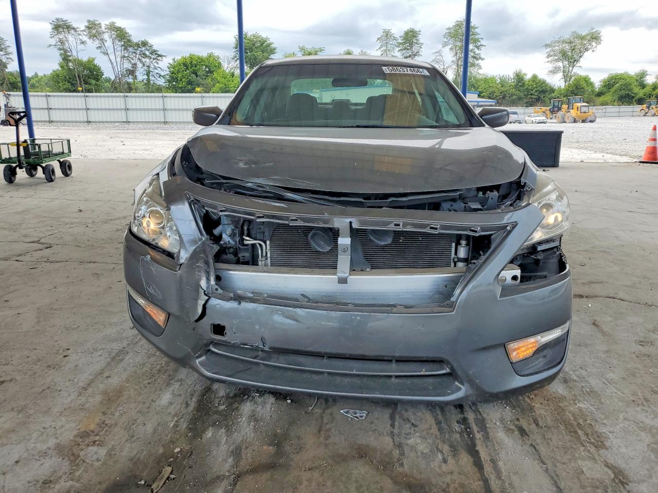 2014 Nissan Altima 2.5 S Gray vin: 1N4AL3AP5EC126164