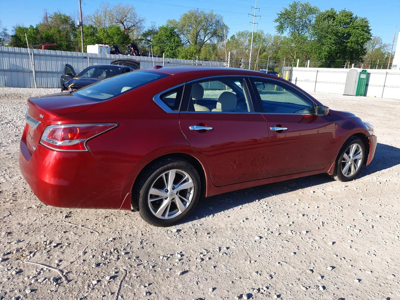 2014 Nissan Altima Sv 4d Sedan 2 Maroon vin: 1N4AL3AP5EC130862