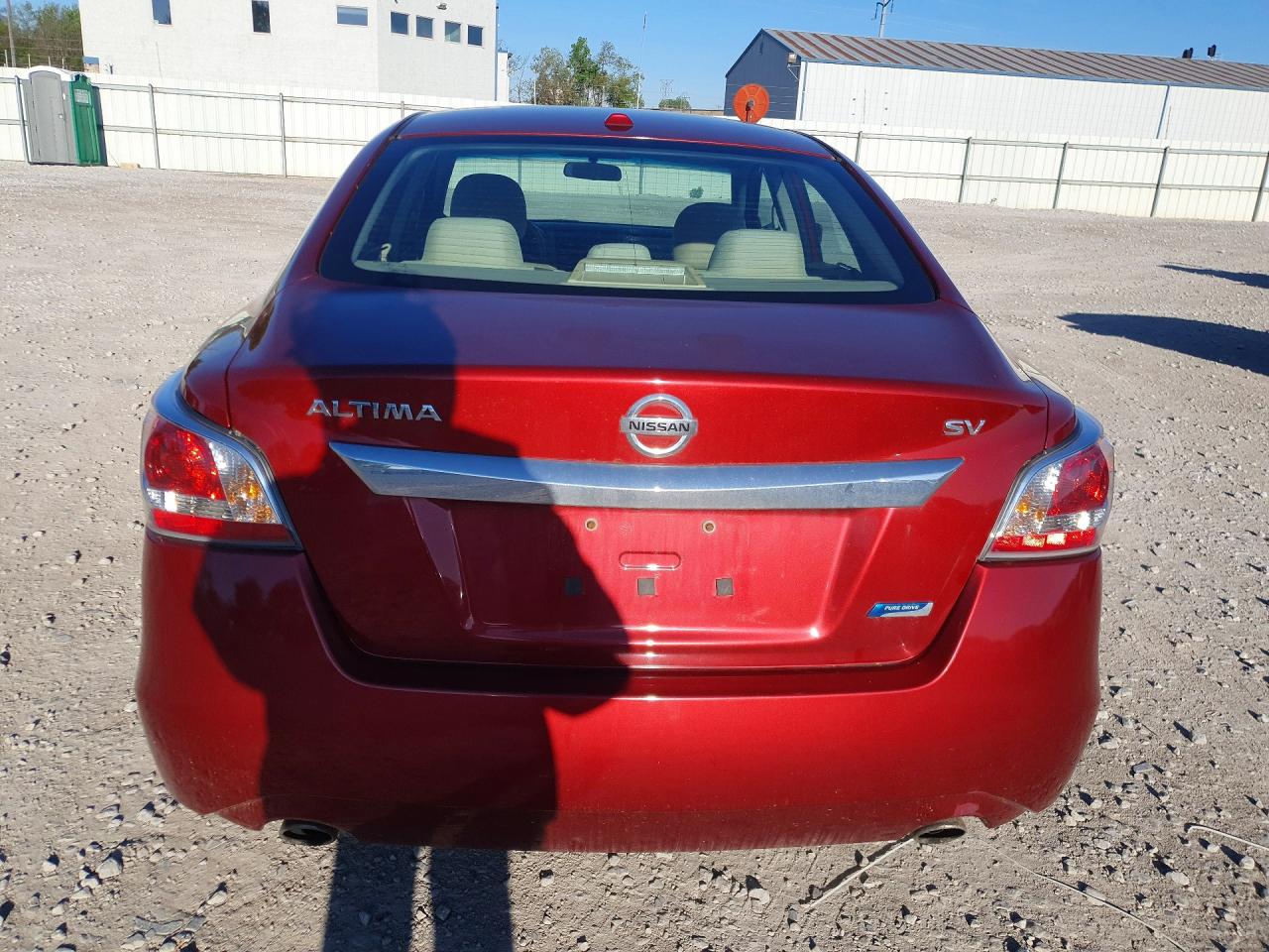 2014 Nissan Altima Sv 4d Sedan 2 Maroon vin: 1N4AL3AP5EC130862