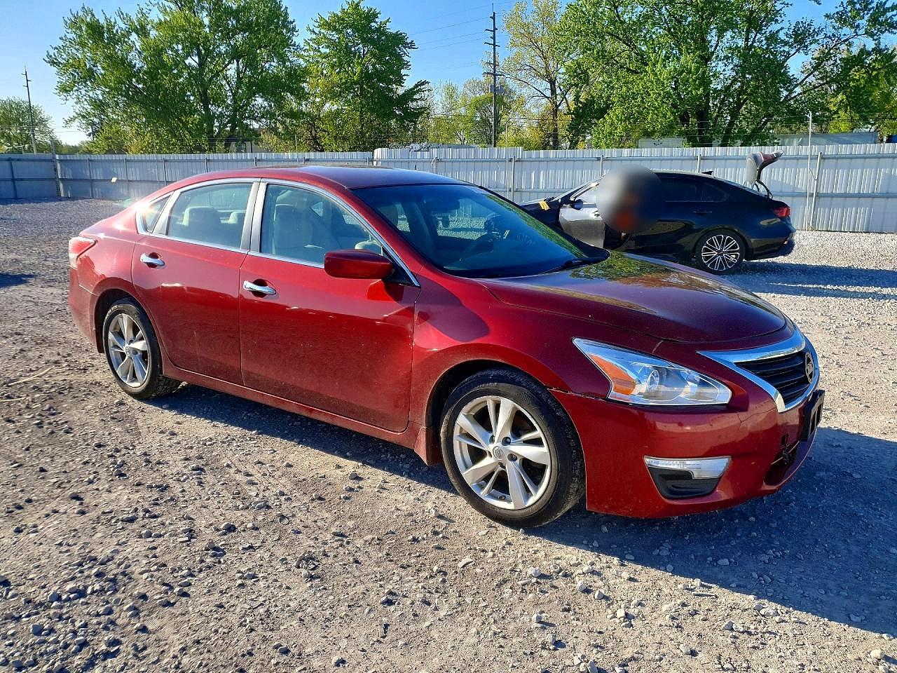 2014 Nissan Altima Sv 4d Sedan 2 Maroon vin: 1N4AL3AP5EC130862