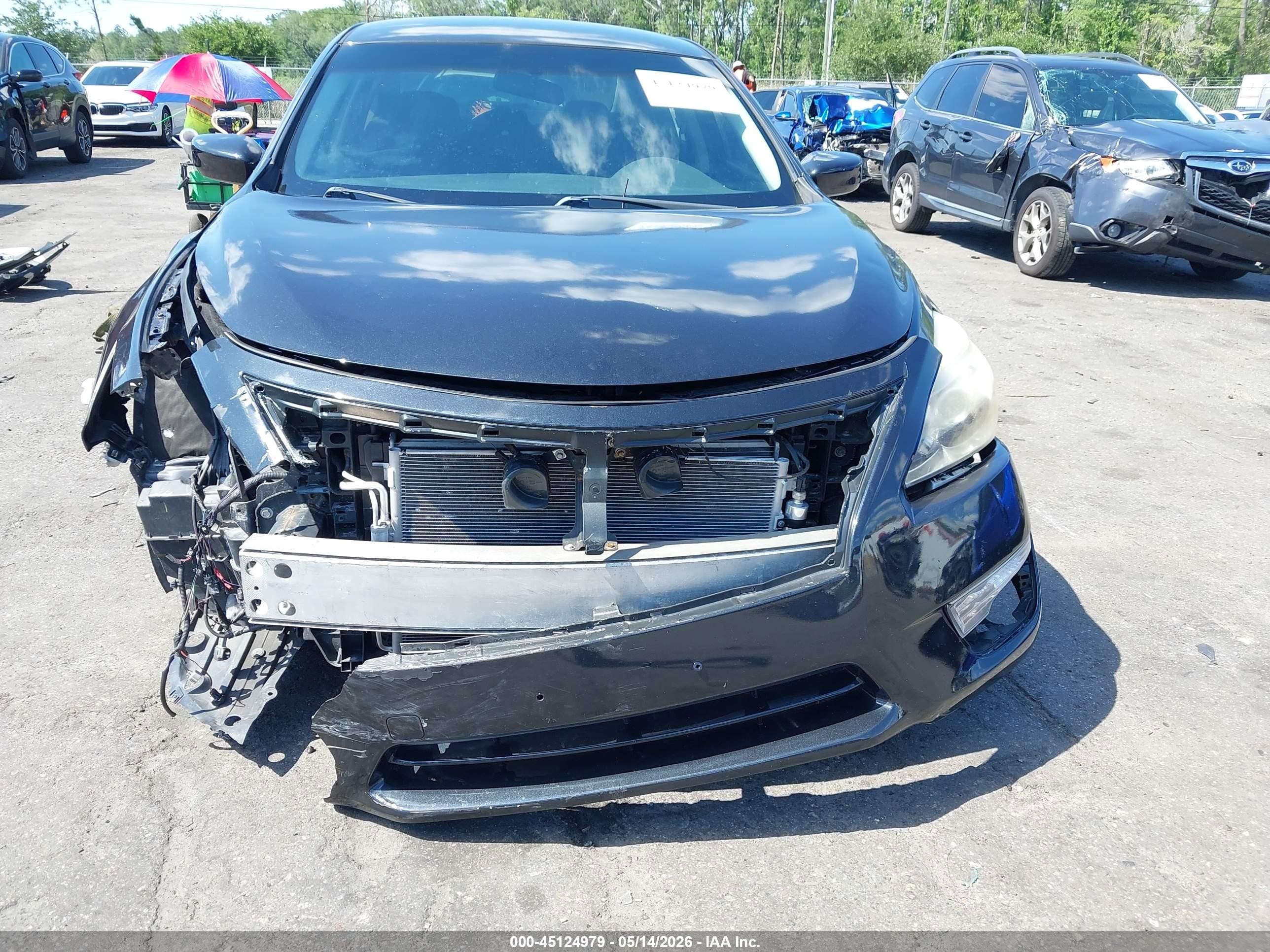 2014 Nissan Altima 2.5 S Черный vin: 1N4AL3AP5EC135057