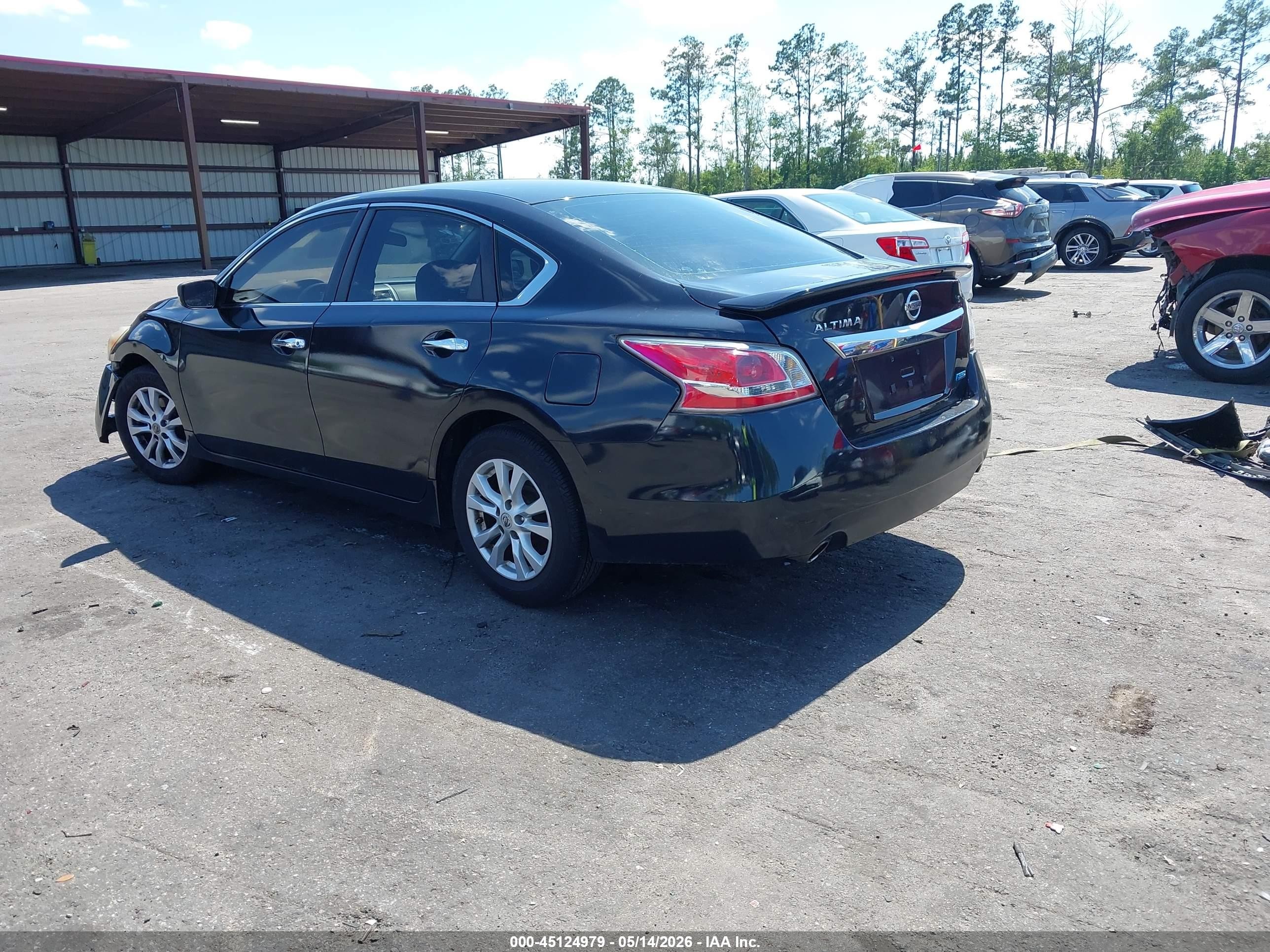 2014 Nissan Altima 2.5 S Черный vin: 1N4AL3AP5EC135057