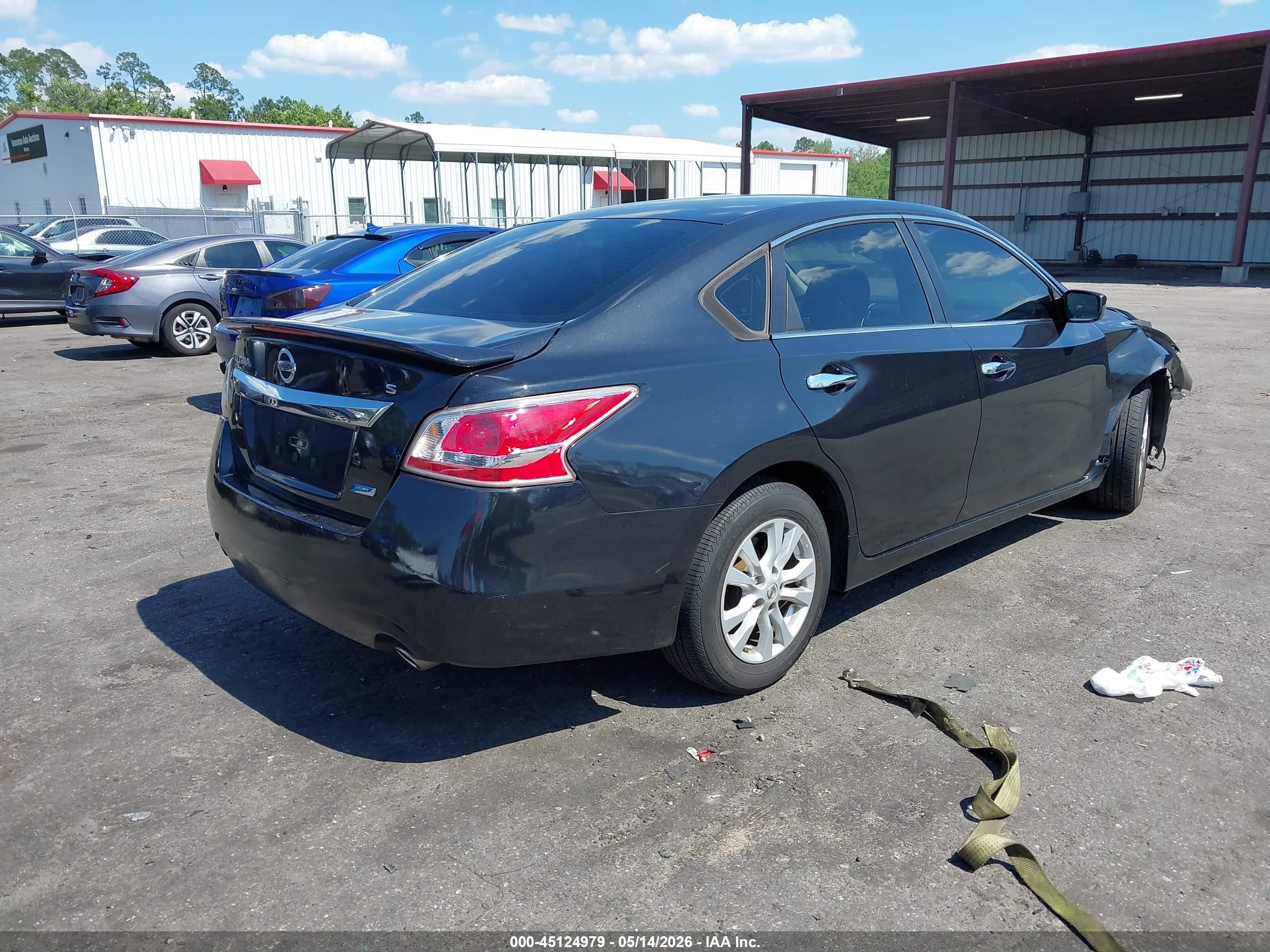 2014 Nissan Altima 2.5 S Черный vin: 1N4AL3AP5EC135057