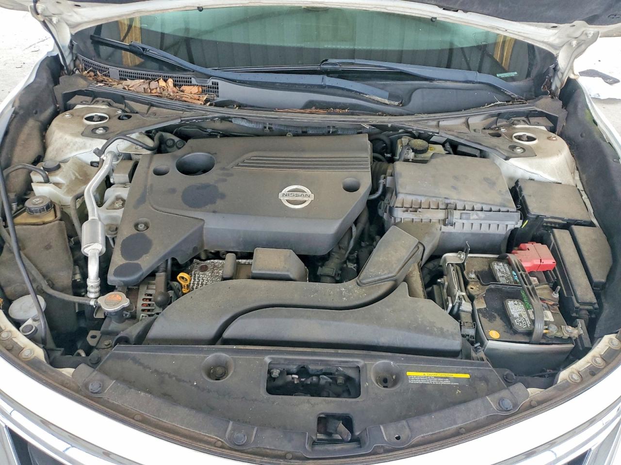 2014 Nissan Altima 2.5 S White vin: 1N4AL3AP5EC143708