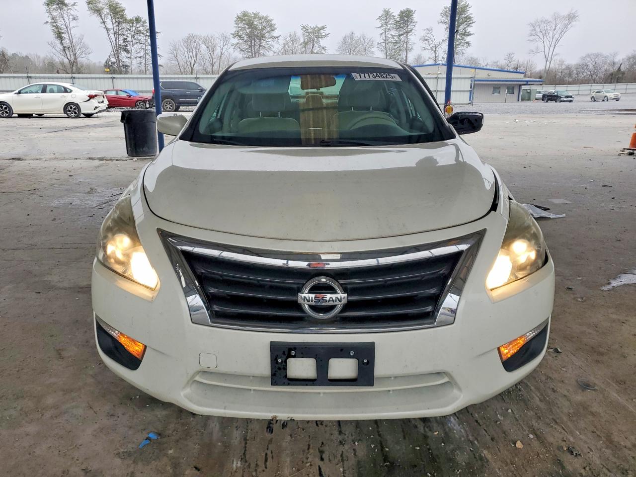 2014 Nissan Altima 2.5 S White vin: 1N4AL3AP5EC143708