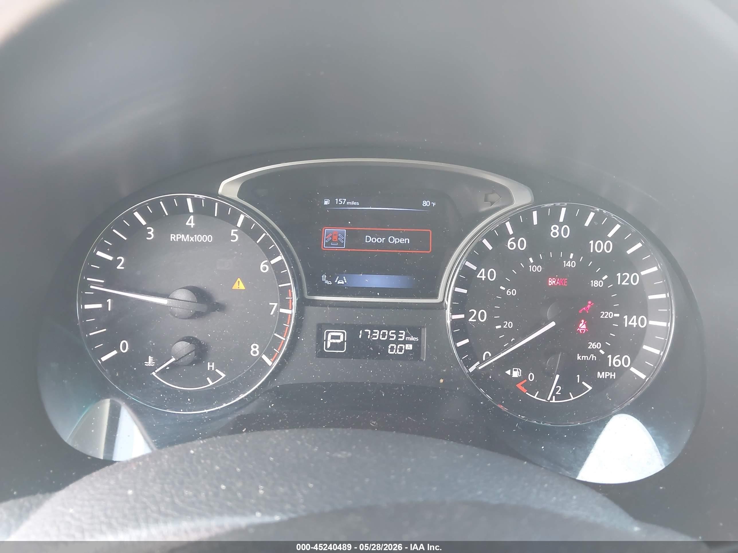 2014 Nissan Altima 2.5 Sl White vin: 1N4AL3AP5EC144437