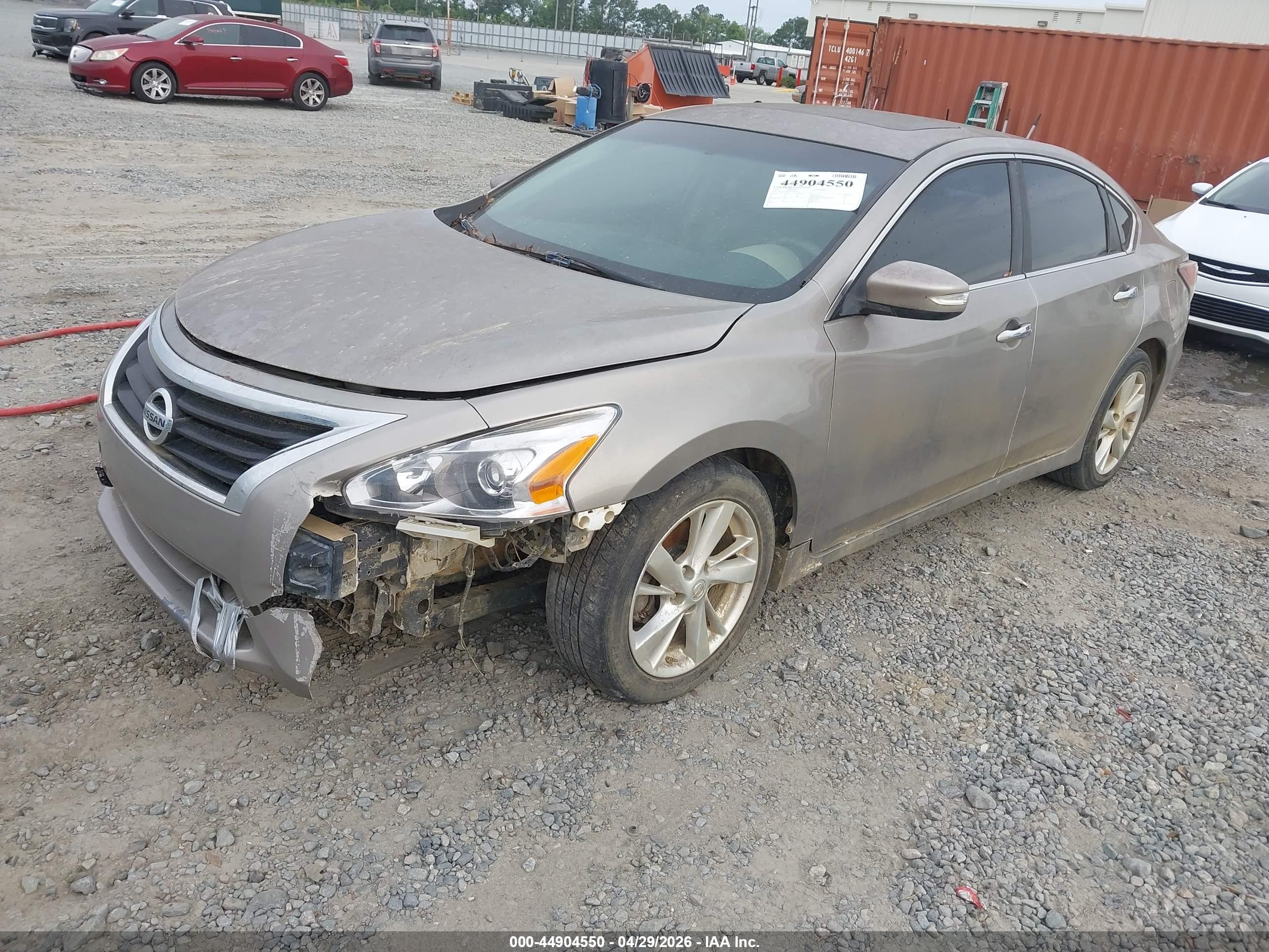 2014 Nissan Altima 2.5/2.5 S/2.5 Sl/2.5 Sv Tan vin: 1N4AL3AP5EC153042