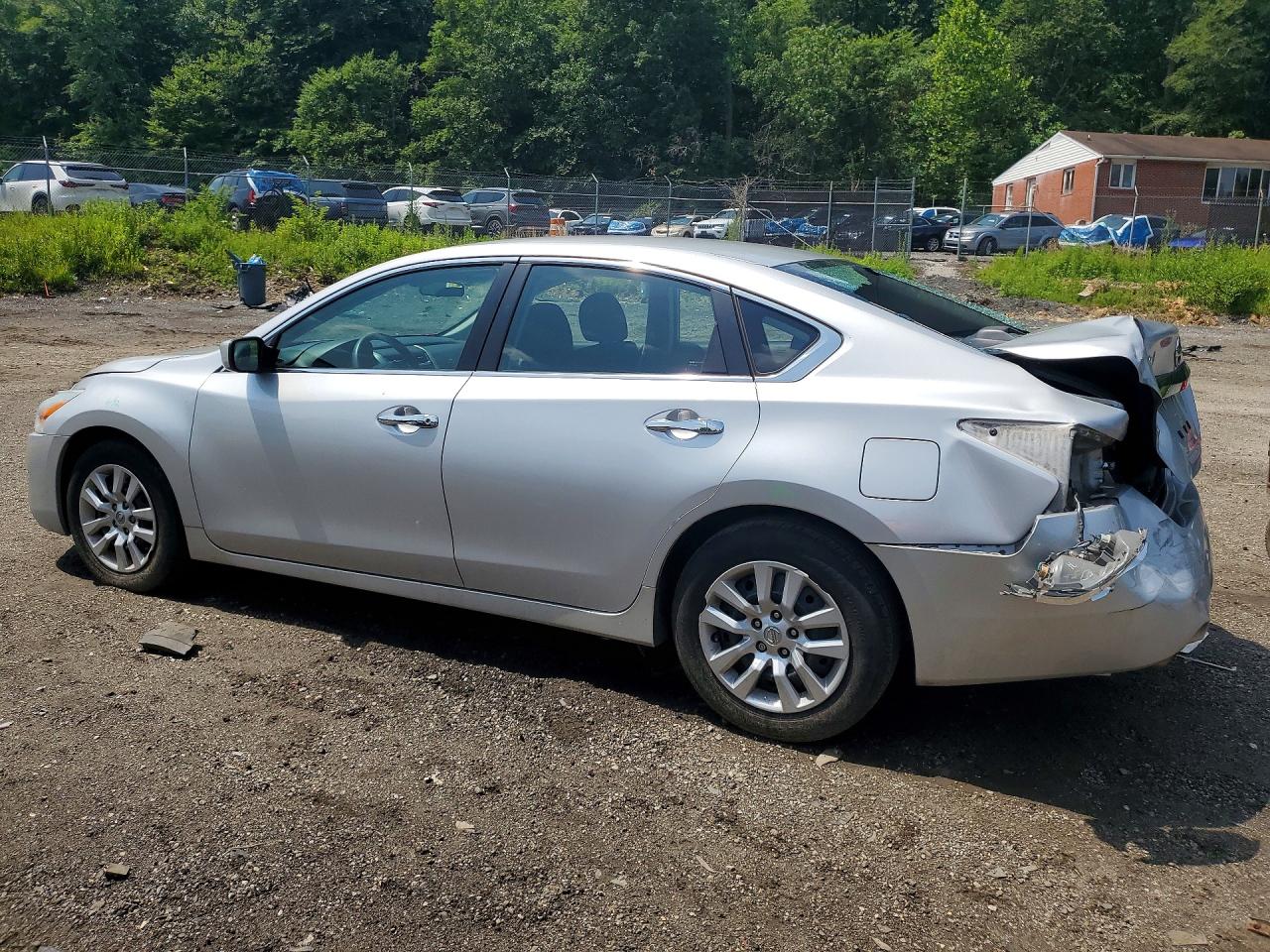 2014 Nissan Altima 2.5 S Silver vin: 1N4AL3AP5EC155339