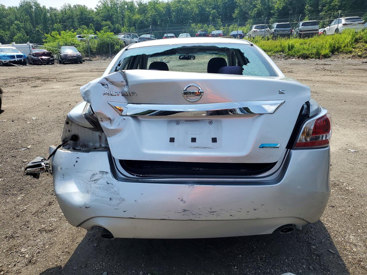 2014 Nissan Altima 2.5 S Silver vin: 1N4AL3AP5EC155339