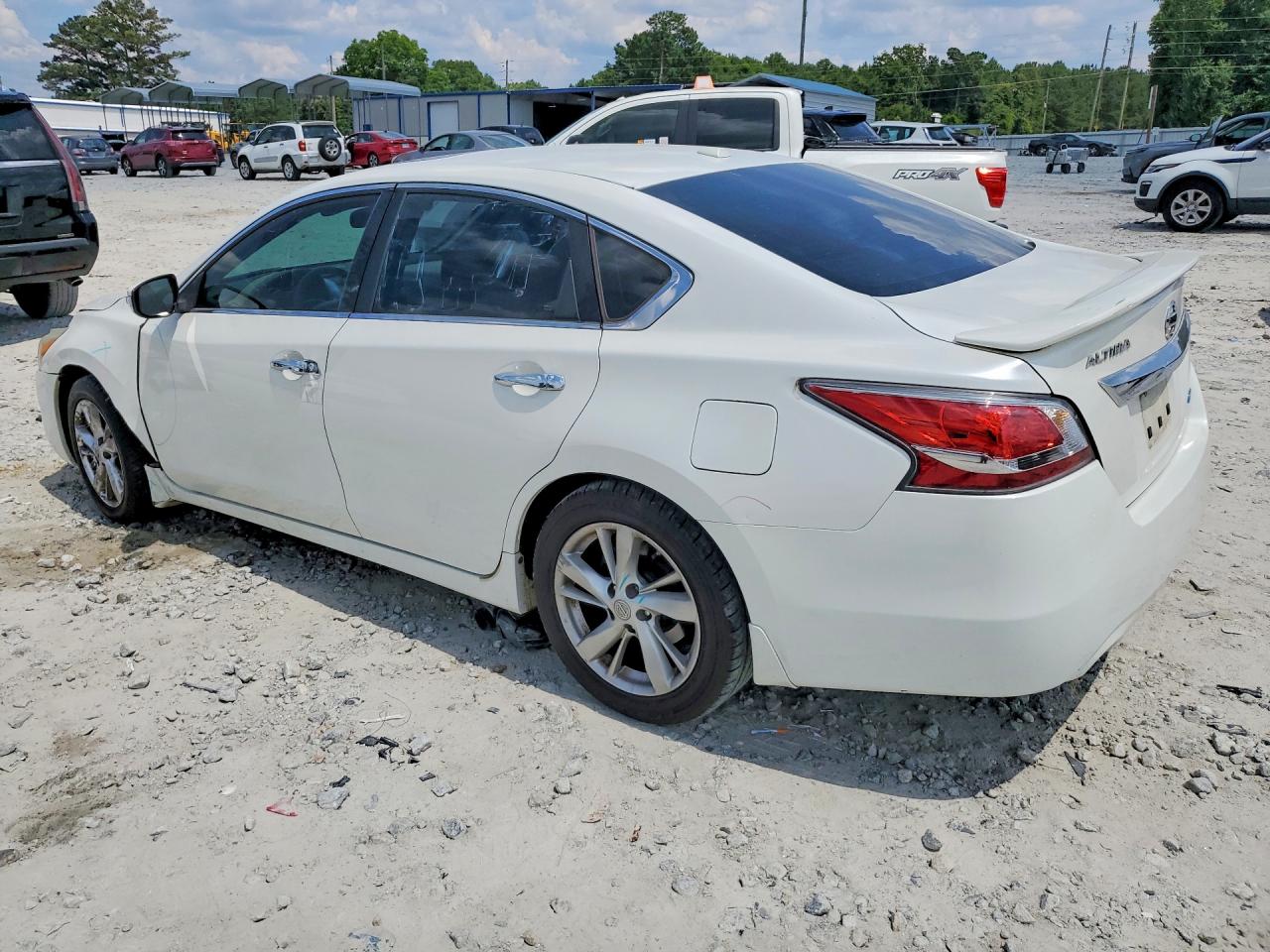 2014 Nissan Altima 2.5 Sl White vin: 1N4AL3AP5EC157026