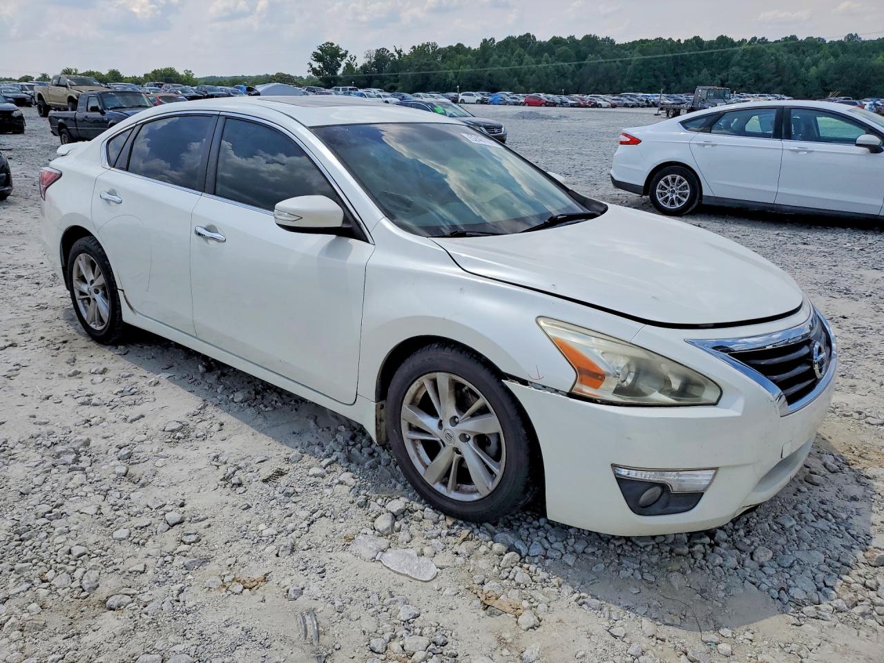 2014 Nissan Altima 2.5 Sl White vin: 1N4AL3AP5EC157026