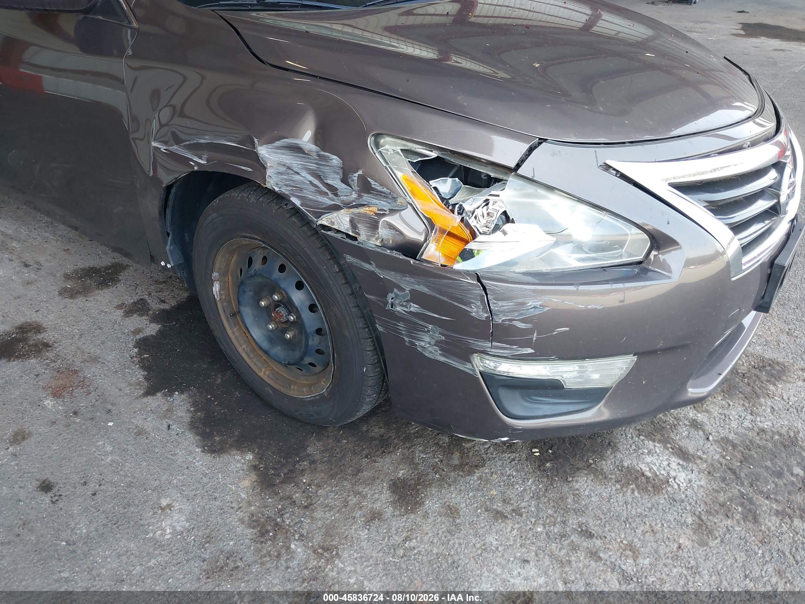 2014 Nissan Altima 2.5 S Brown vin: 1N4AL3AP5EC167622