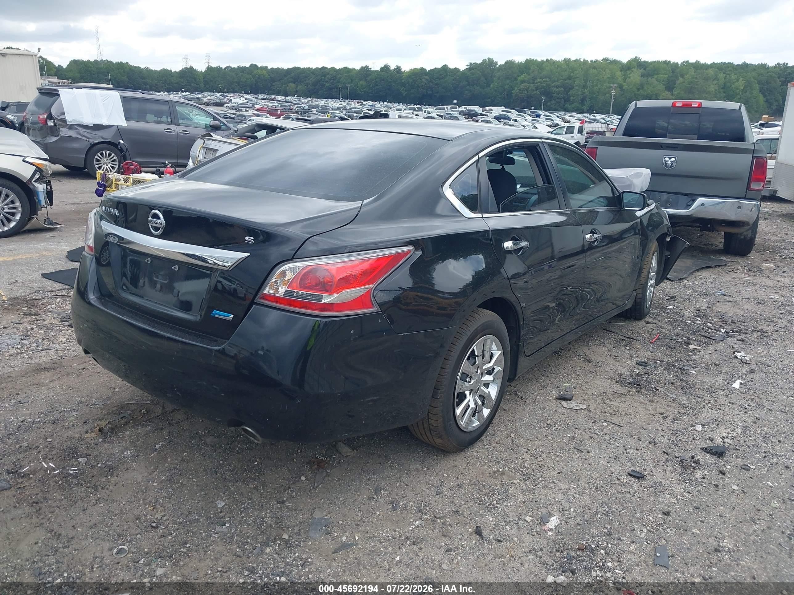 2014 Nissan Altima 2.5 S Black vin: 1N4AL3AP5EC169063