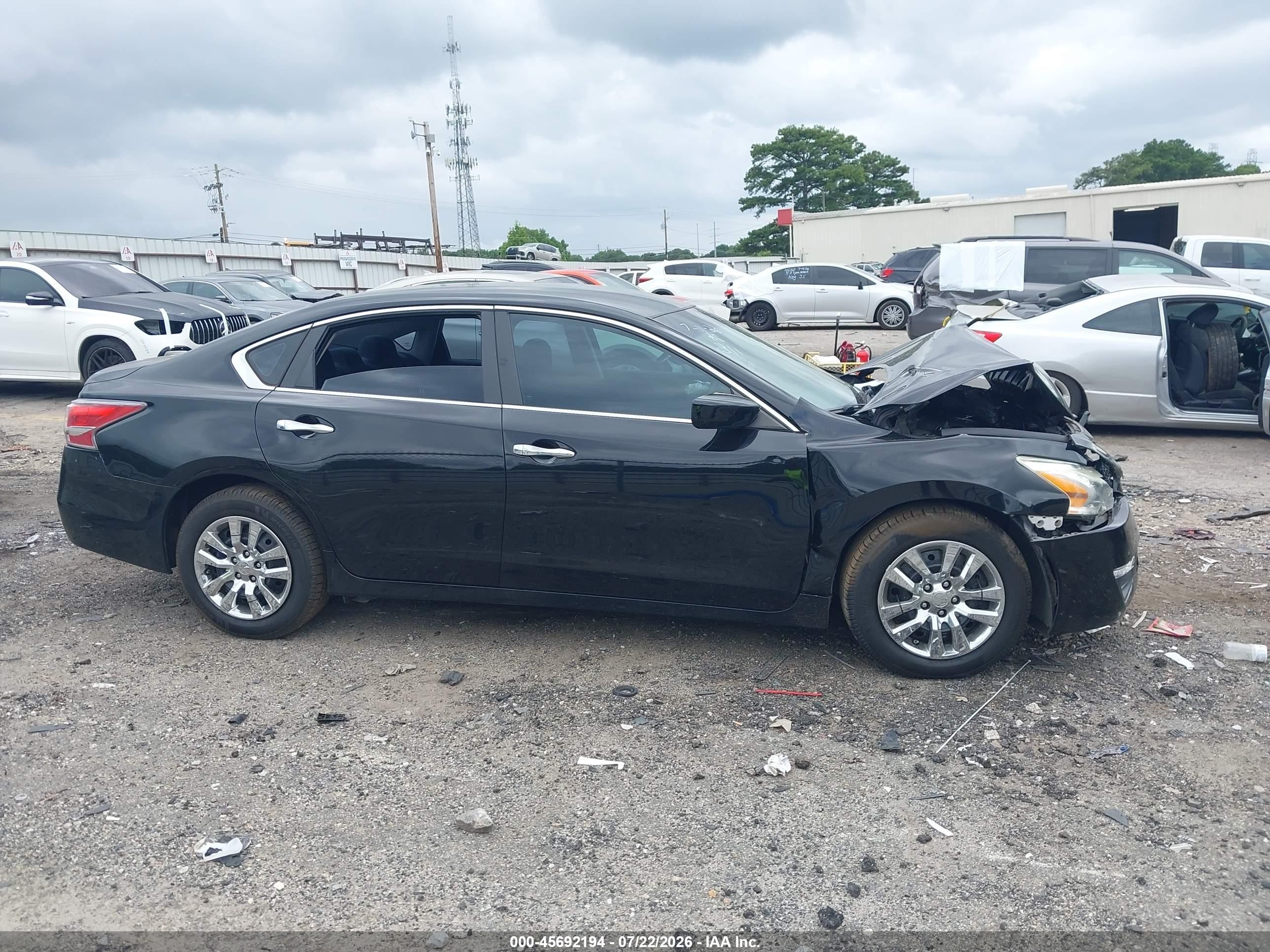 2014 Nissan Altima 2.5 S Black vin: 1N4AL3AP5EC169063