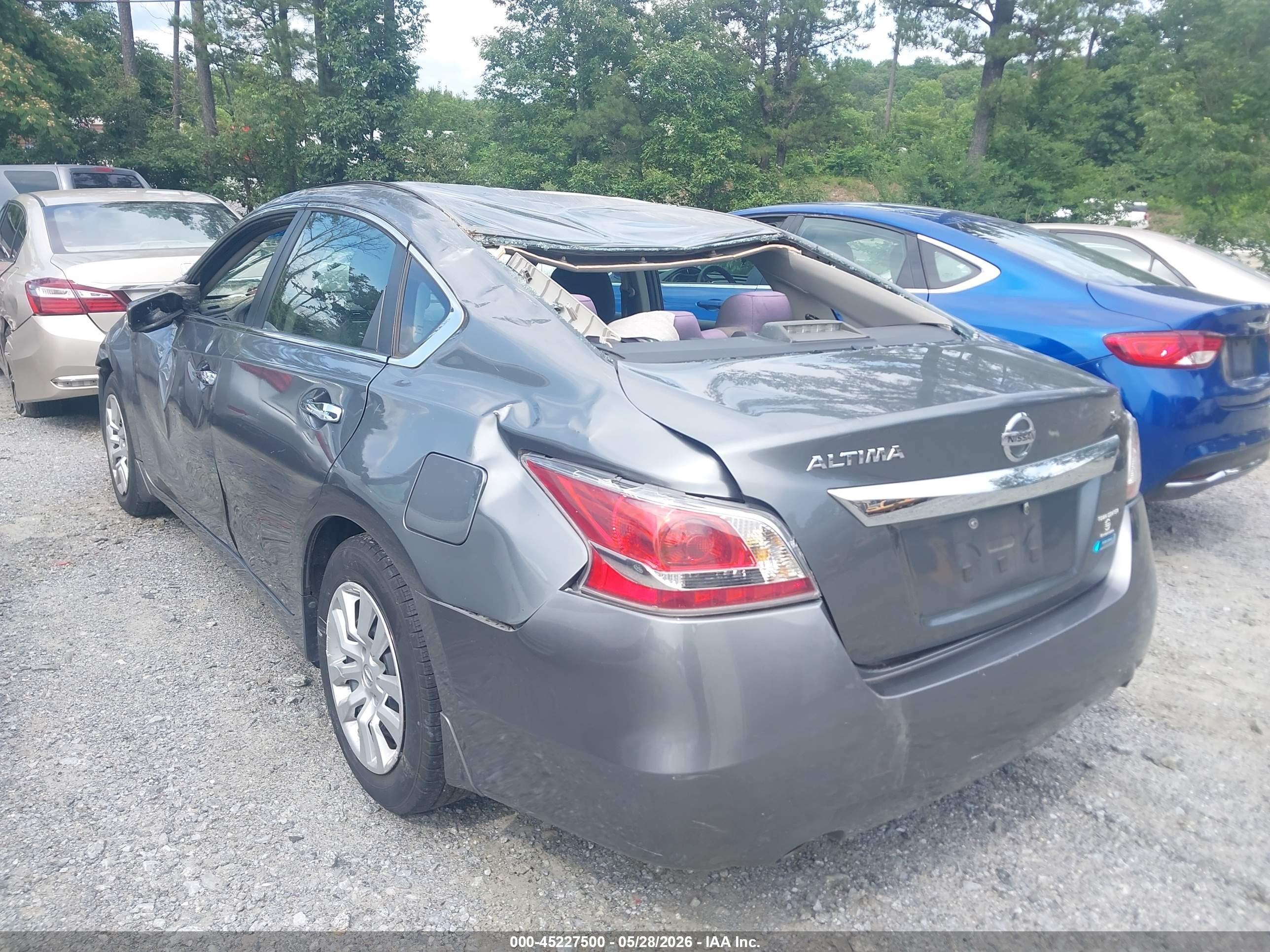 2014 Nissan Altima 2.5 S Gray vin: 1N4AL3AP5EC173243