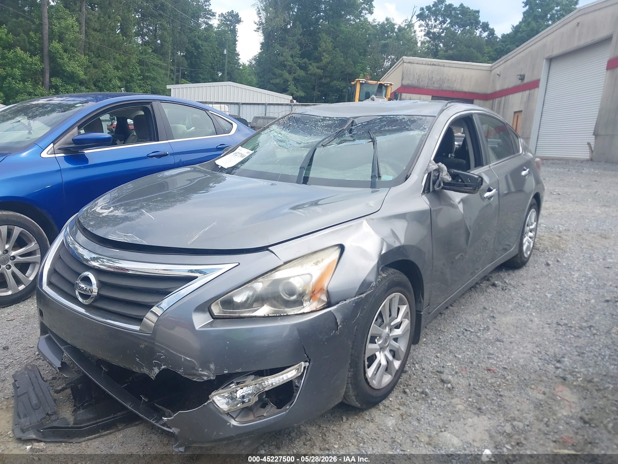 2014 Nissan Altima 2.5 S Gray vin: 1N4AL3AP5EC173243