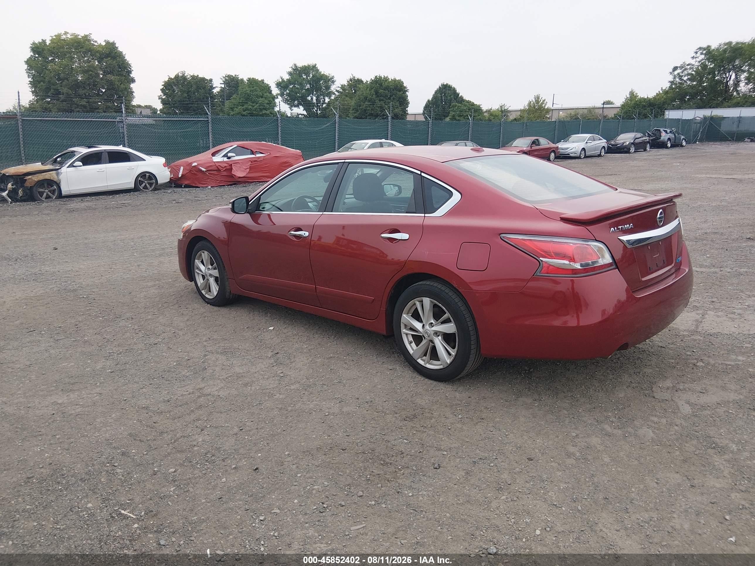 2014 Nissan Altima 2.5 Sl Red vin: 1N4AL3AP5EC177048