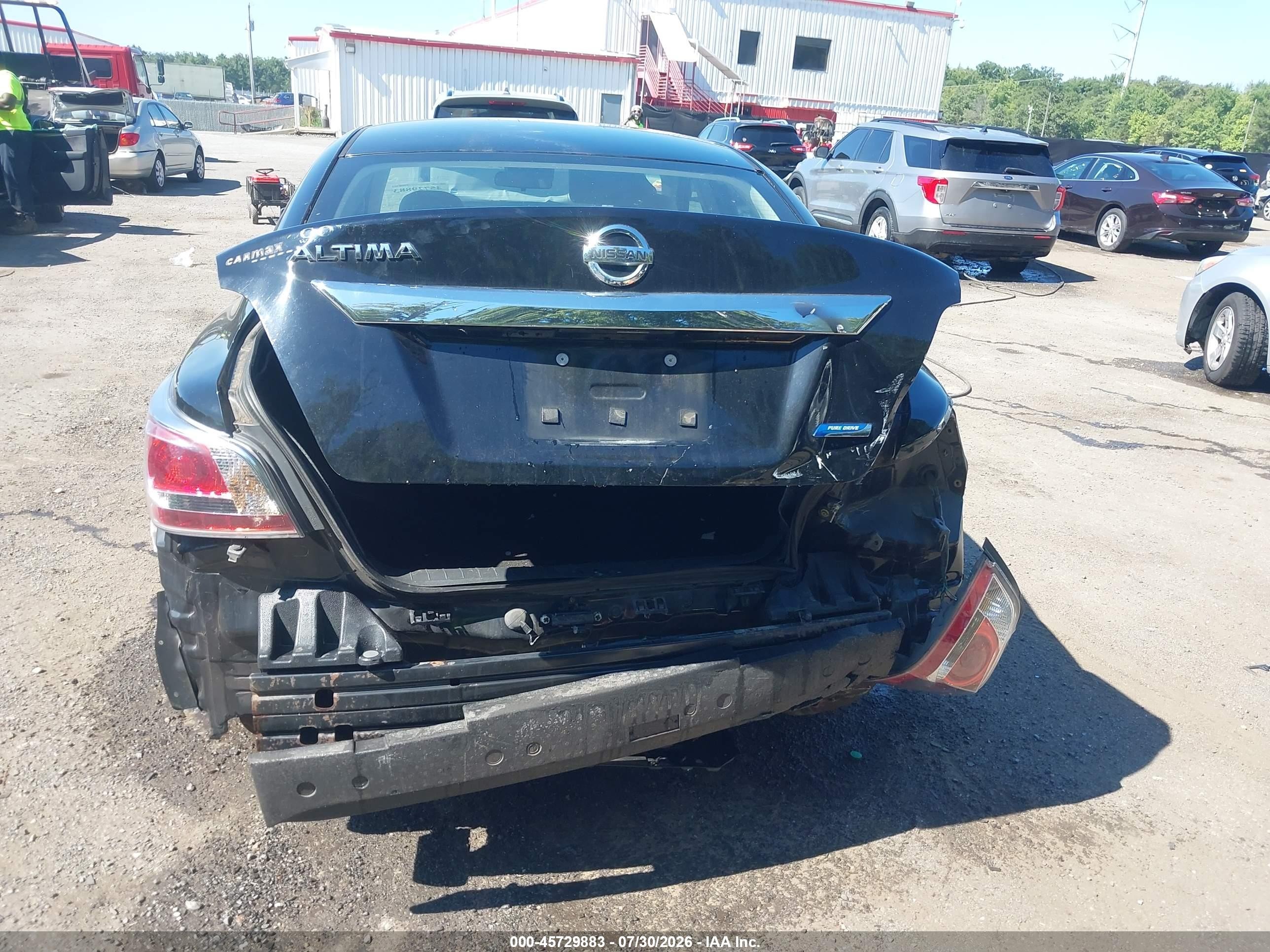 2014 Nissan Altima 2.5 Black vin: 1N4AL3AP5EC179673