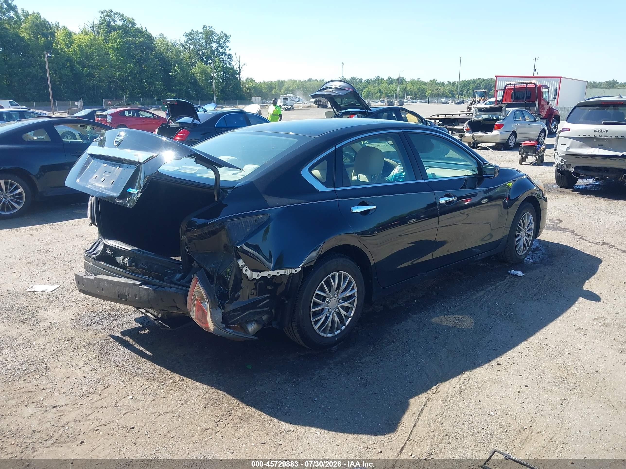2014 Nissan Altima 2.5 Black vin: 1N4AL3AP5EC179673