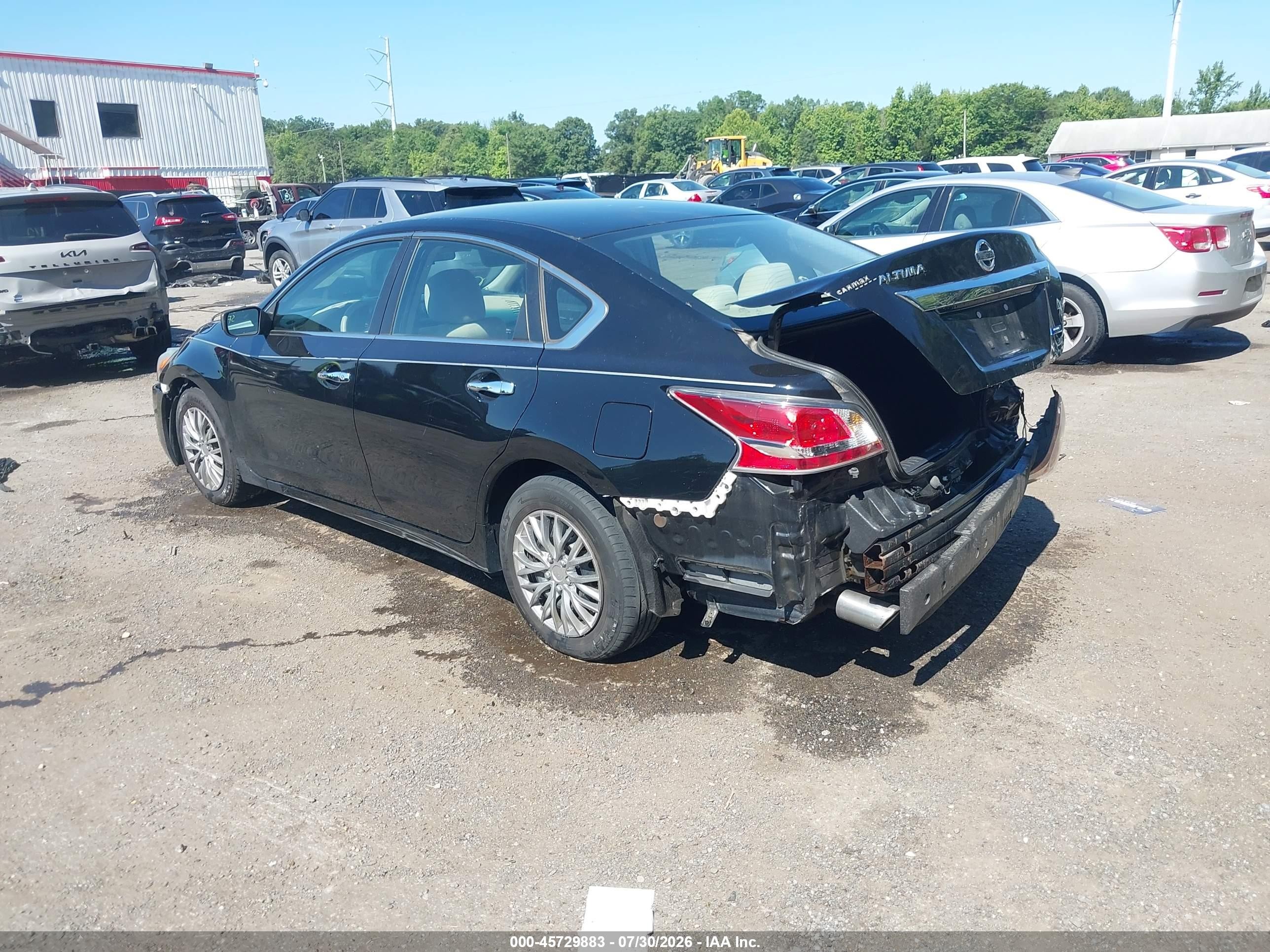 2014 Nissan Altima 2.5 Black vin: 1N4AL3AP5EC179673